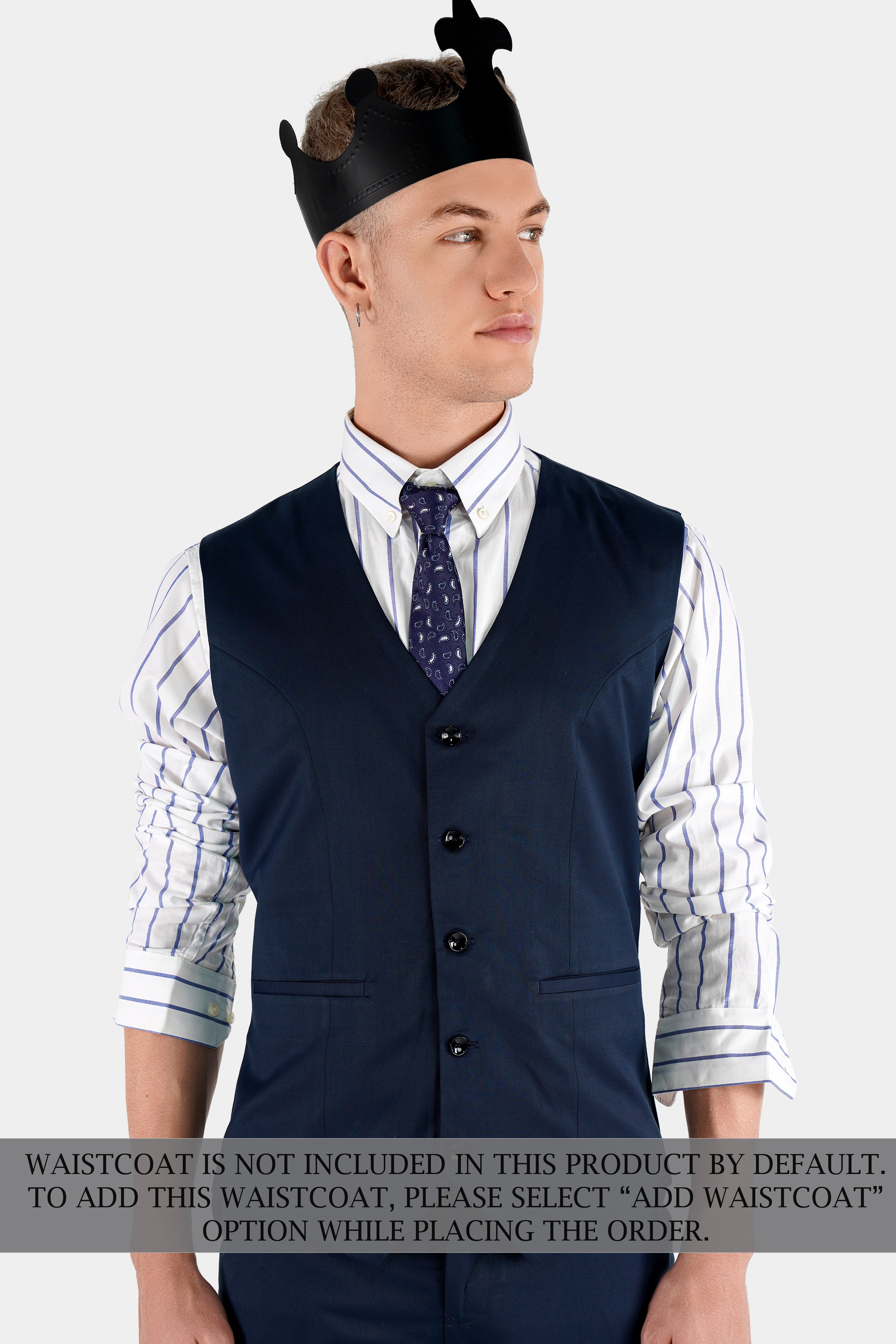 Charade Gray Single Breasted Wool Rich Designer Suit