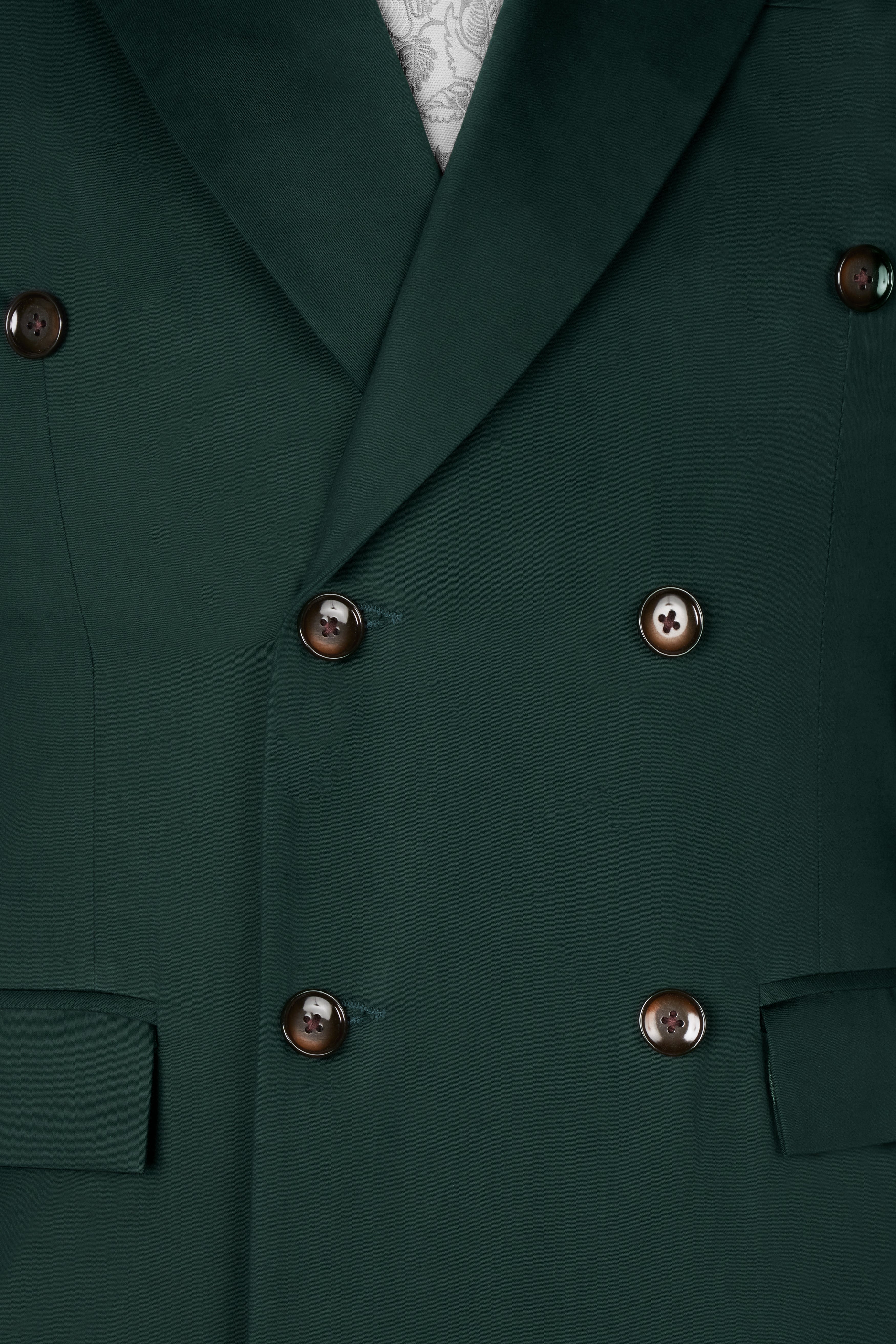 Dark Slate Green Premium Cotton Double Breasted Suit ST2739-DB-36, ST2739-DB-38, ST2739-DB-40, ST2739-DB-42, ST2739-DB-44, ST2739-DB-46, ST2739-DB-48, ST2739-DB-50, ST2739-DB-52, ST2739-DB-54, ST2739-DB-56, ST2739-DB-58, ST2739-DB-60