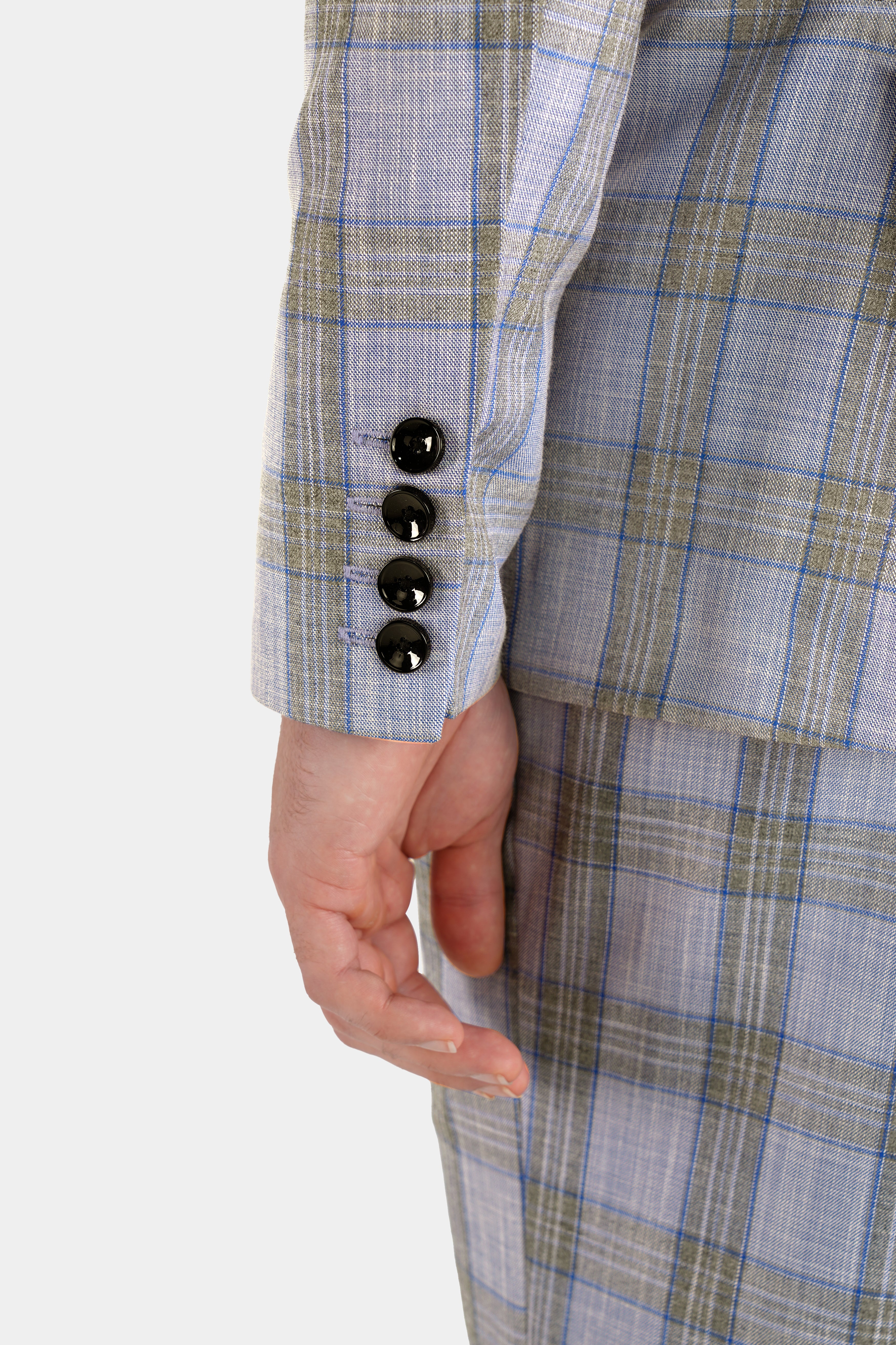 Slate Gray with Tapa Brown Plaid Wool Rich Designer Suit ST2743-SB-D154-36, ST2743-SB-D154-38, ST2743-SB-D154-40, ST2743-SB-D154-42, ST2743-SB-D154-44, ST2743-SB-D154-46, ST2743-SB-D154-48, ST2743-SB-D154-50, ST2743-SB-D154-52, ST2743-SB-D154-54, ST2743-SB-D154-56, ST2743-SB-D154-58, ST2743-SB-D154-60