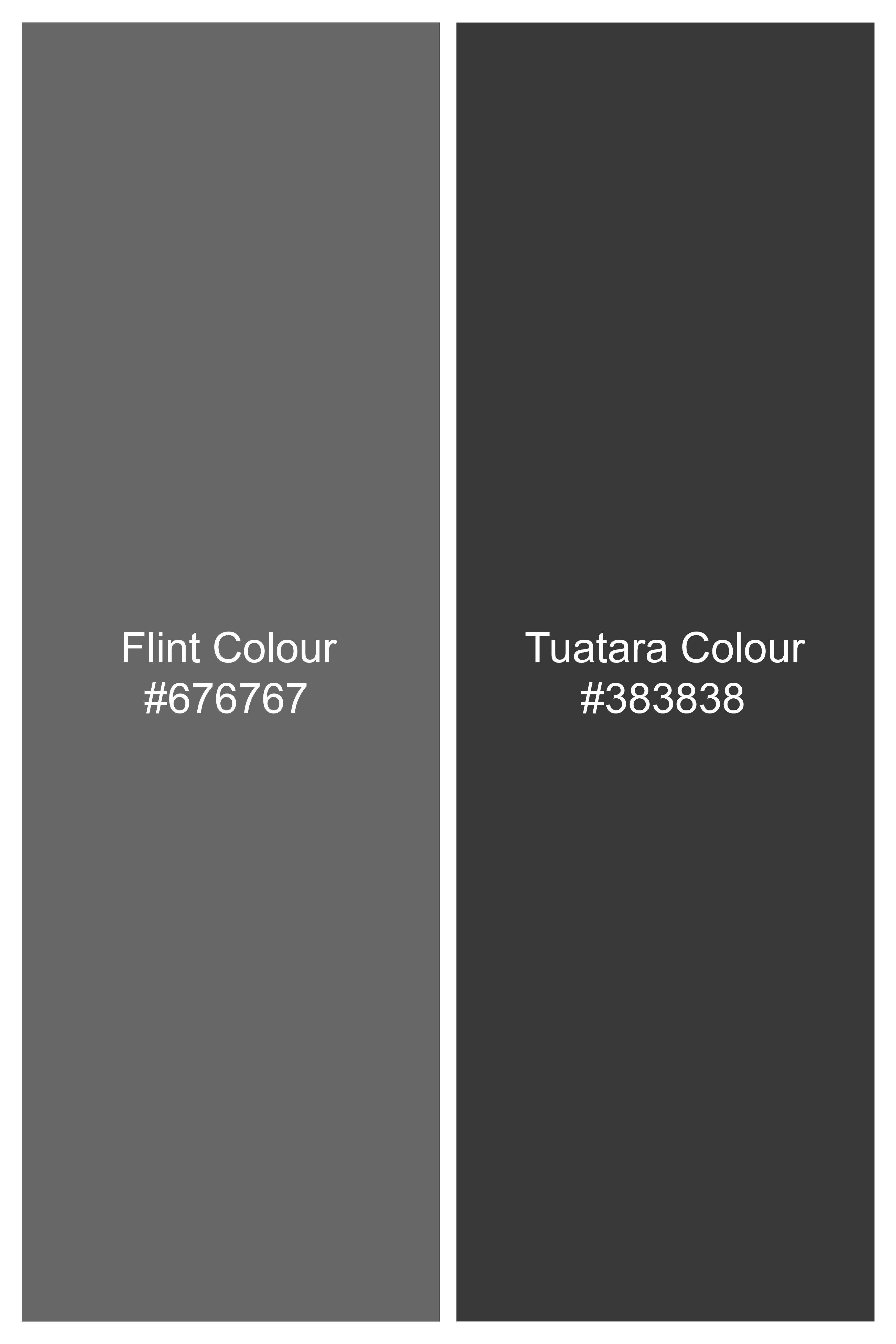 Flint with Tuatara Gray Wool Rich Designer Suit ST2756-SBP-D117-36, ST2756-SBP-D117-38, ST2756-SBP-D117-40, ST2756-SBP-D117-42, ST2756-SBP-D117-44, ST2756-SBP-D117-46, ST2756-SBP-D117-48, ST2756-SBP-D117-50, ST2756-SBP-D117-52, ST2756-SBP-D117-54, ST2756-SBP-D117-56, ST2756-SBP-D117-58, ST2756-SBP-D117-60
