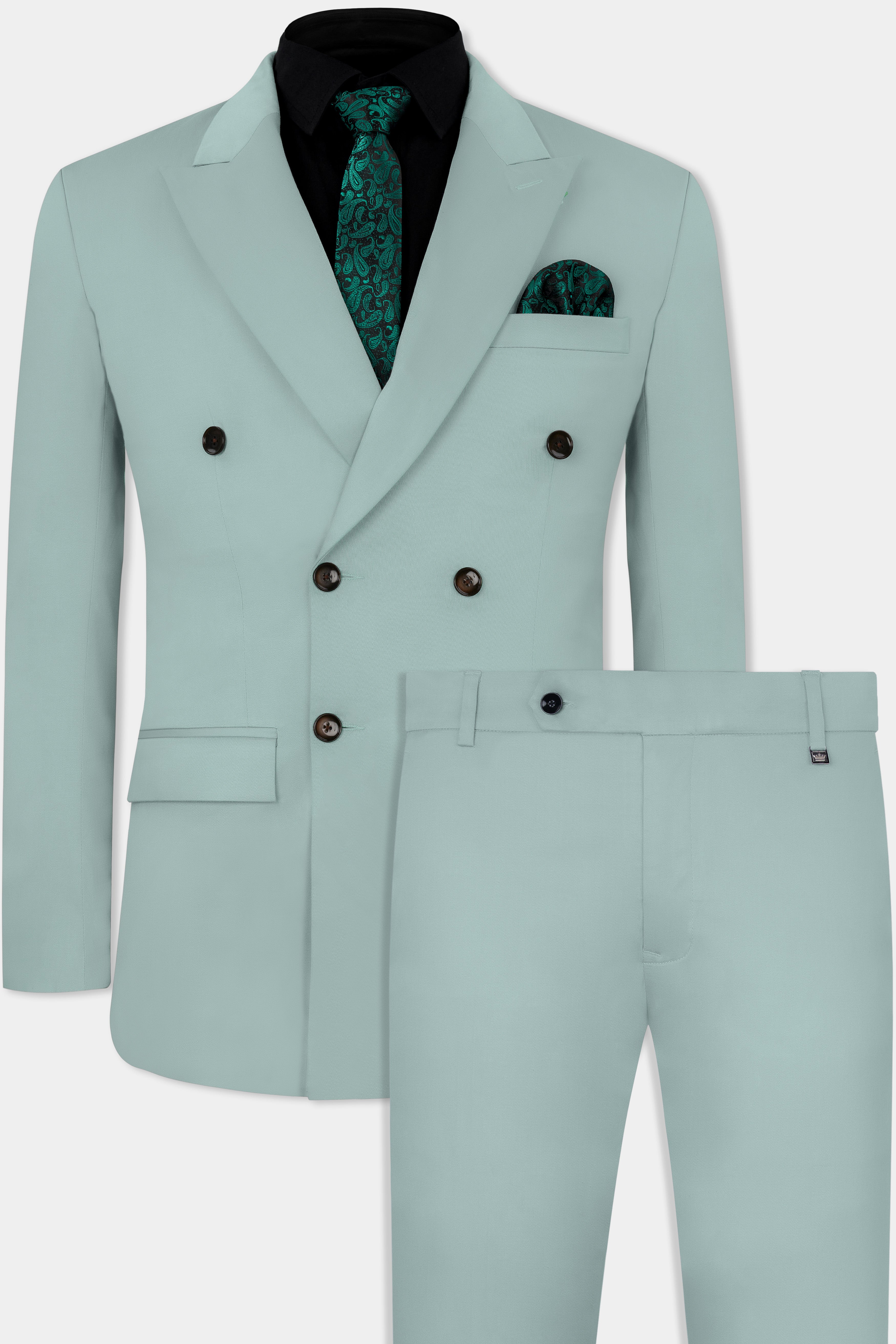 Edward Blue Double Breasted Premium Cotton Stretchable traveler Suit ST2788-DB-36, ST2788-DB-38, ST2788-DB-40, ST2788-DB-42, ST2788-DB-44, ST2788-DB-46, ST2788-DB-48, ST2788-DB-50, ST2788-DB-52, ST2788-DB-54, ST2788-DB-56, ST2788-DB-58, ST2788-DB-60