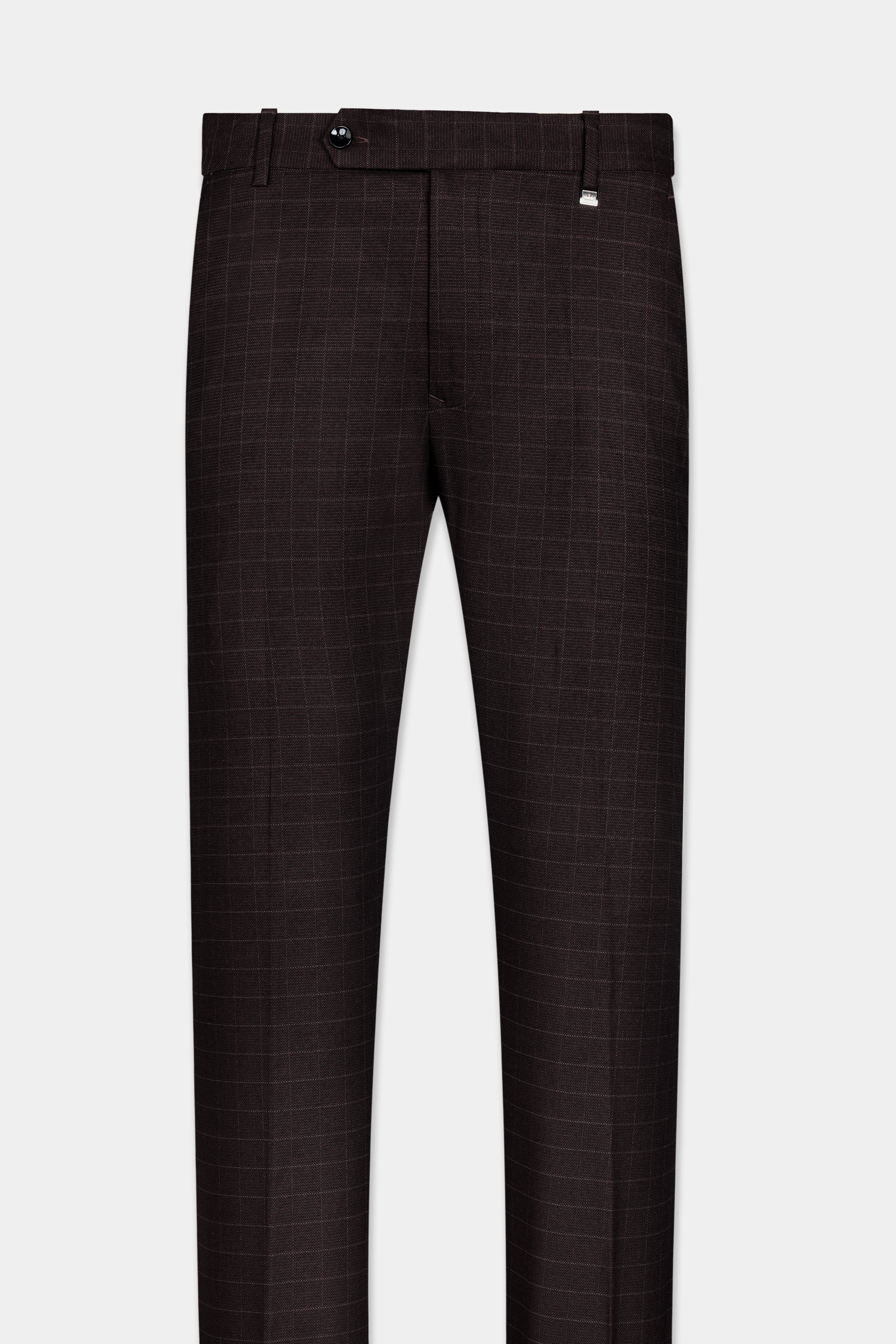 Gondola Brown Checkered and Embroidered Wool Rich Designer Suit ST2902-SB-D50-36, ST2902-SB-D50-38, ST2902-SB-D50-40, ST2902-SB-D50-42, ST2902-SB-D50-44, ST2902-SB-D50-46, ST2902-SB-D50-48, ST2902-SB-D50-50, ST2902-SB-D50-52, ST2902-SB-D50-54, ST2902-SB-D50-56, ST2902-SB-D50-58, ST2902-SB-D50-60