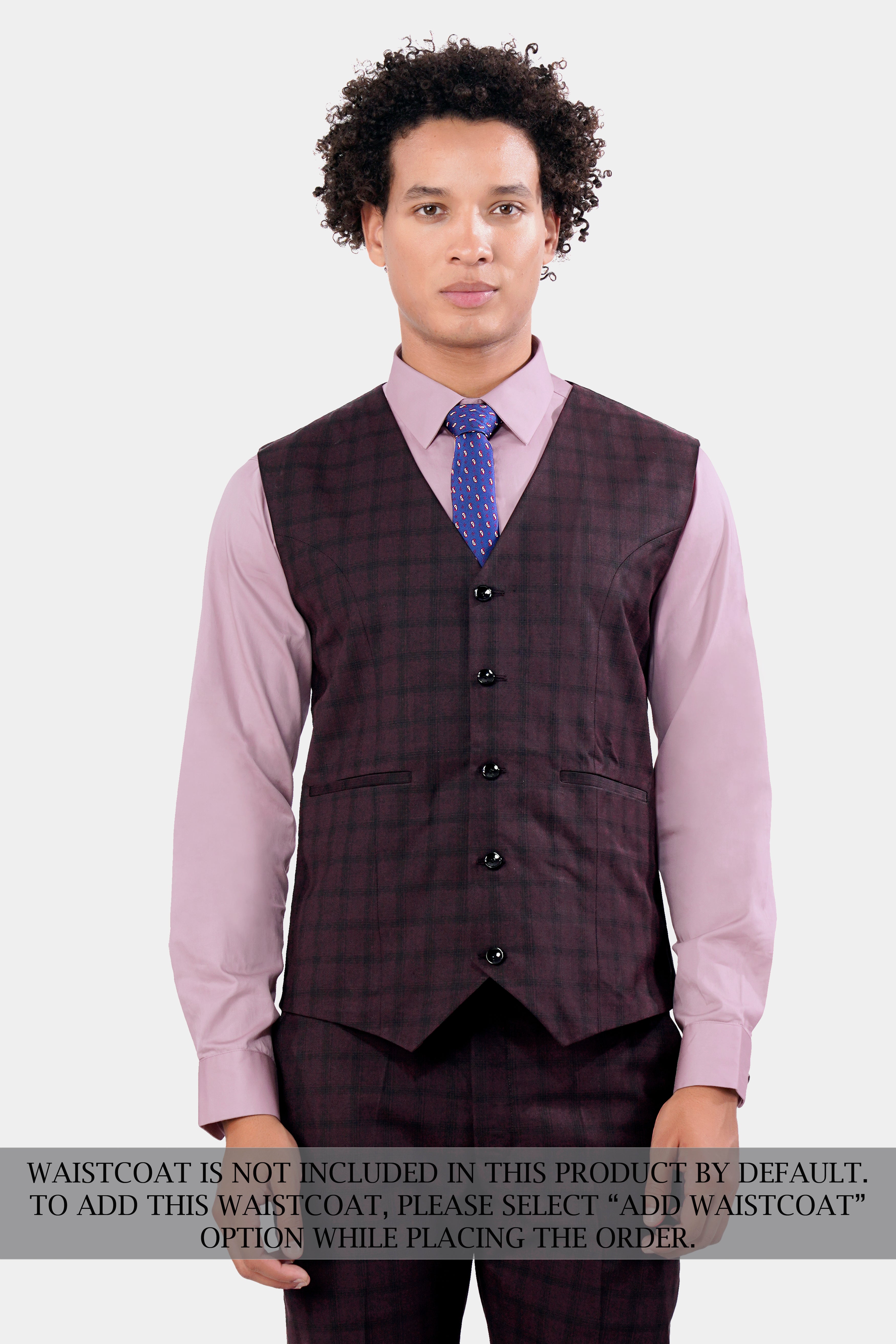 Cinder Purple Checkered Double Breasted Wool Rich Suit ST2916-DB-36, ST2916-DB-38, ST2916-DB-40, ST2916-DB-42, ST2916-DB-44, ST2916-DB-46, ST2916-DB-48, ST2916-DB-50, ST2916-DB-52, ST2916-DB-54, ST2916-DB-56, ST2916-DB-58, ST2916-DB-60