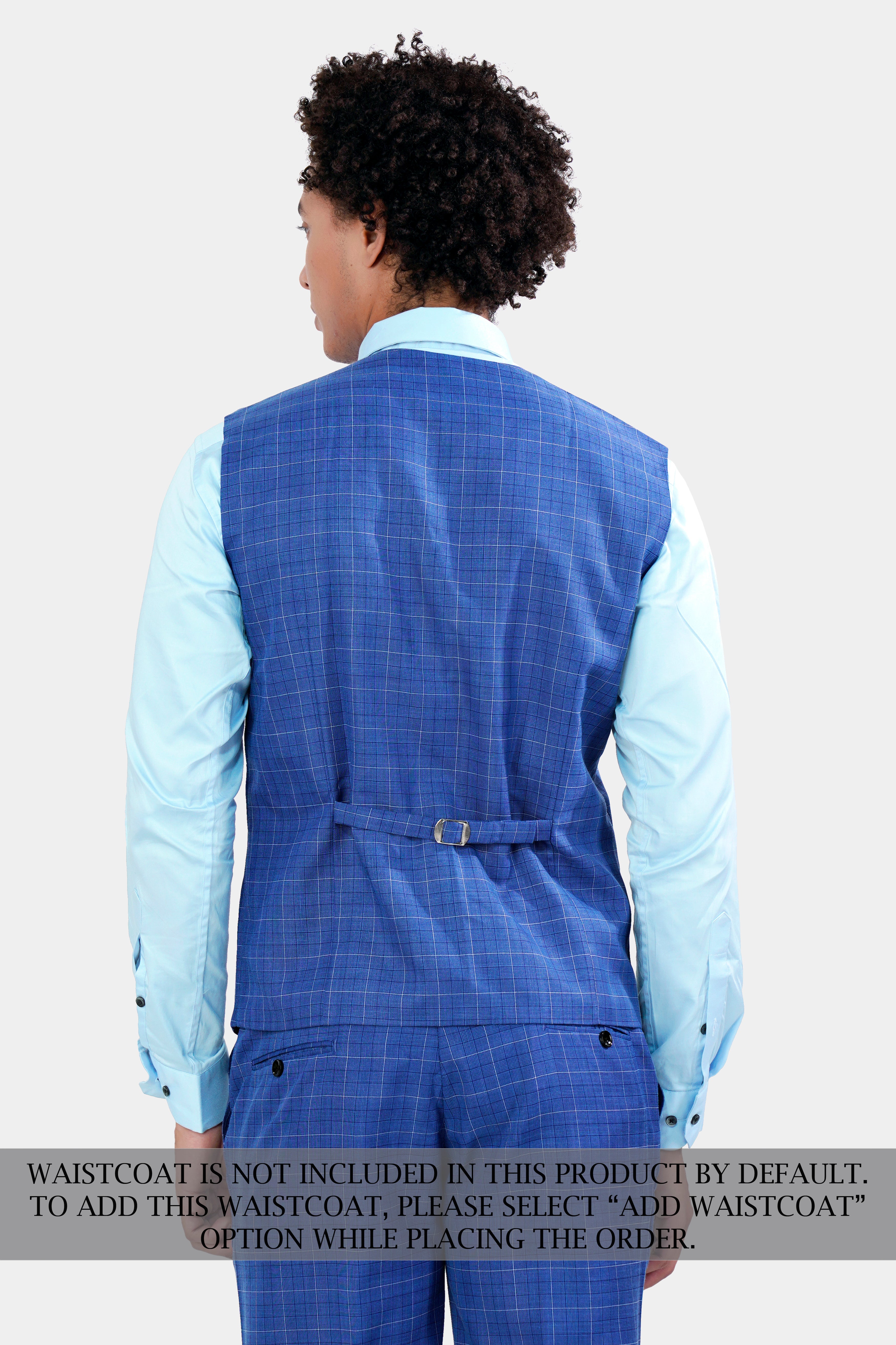 Cobalt Blue Checkered Wool Rich Double Breasted Suit ST2947-DB-36, ST2947-DB-38, ST2947-DB-40, ST2947-DB-42, ST2947-DB-44, ST2947-DB-46, ST2947-DB-48, ST2947-DB-50, ST2947-DB-52, ST2947-DB-54, ST2947-DB-56, ST2947-DB-58, ST2947-DB-60