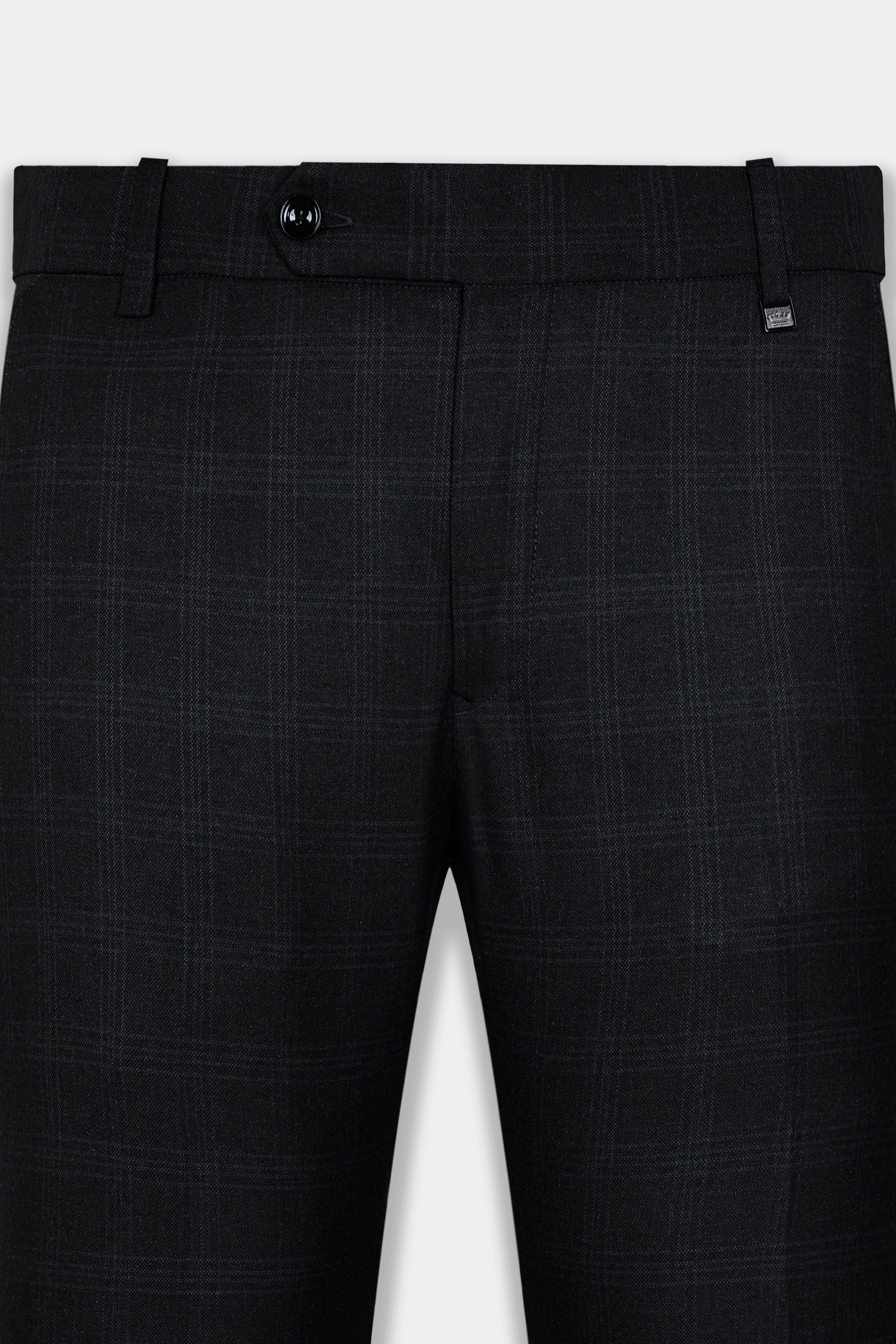 Onyx Black Subtle Checkered Wool Rich Double Breasted Suit ST2999-DB-36, ST2999-DB-38, ST2999-DB-40, ST2999-DB-42, ST2999-DB-44, ST2999-DB-46, ST2999-DB-48, ST2999-DB-50, ST2999-DB-52, ST2999-DB-54, ST2999-DB-56, ST2999-DB-58, ST2999-DB-60