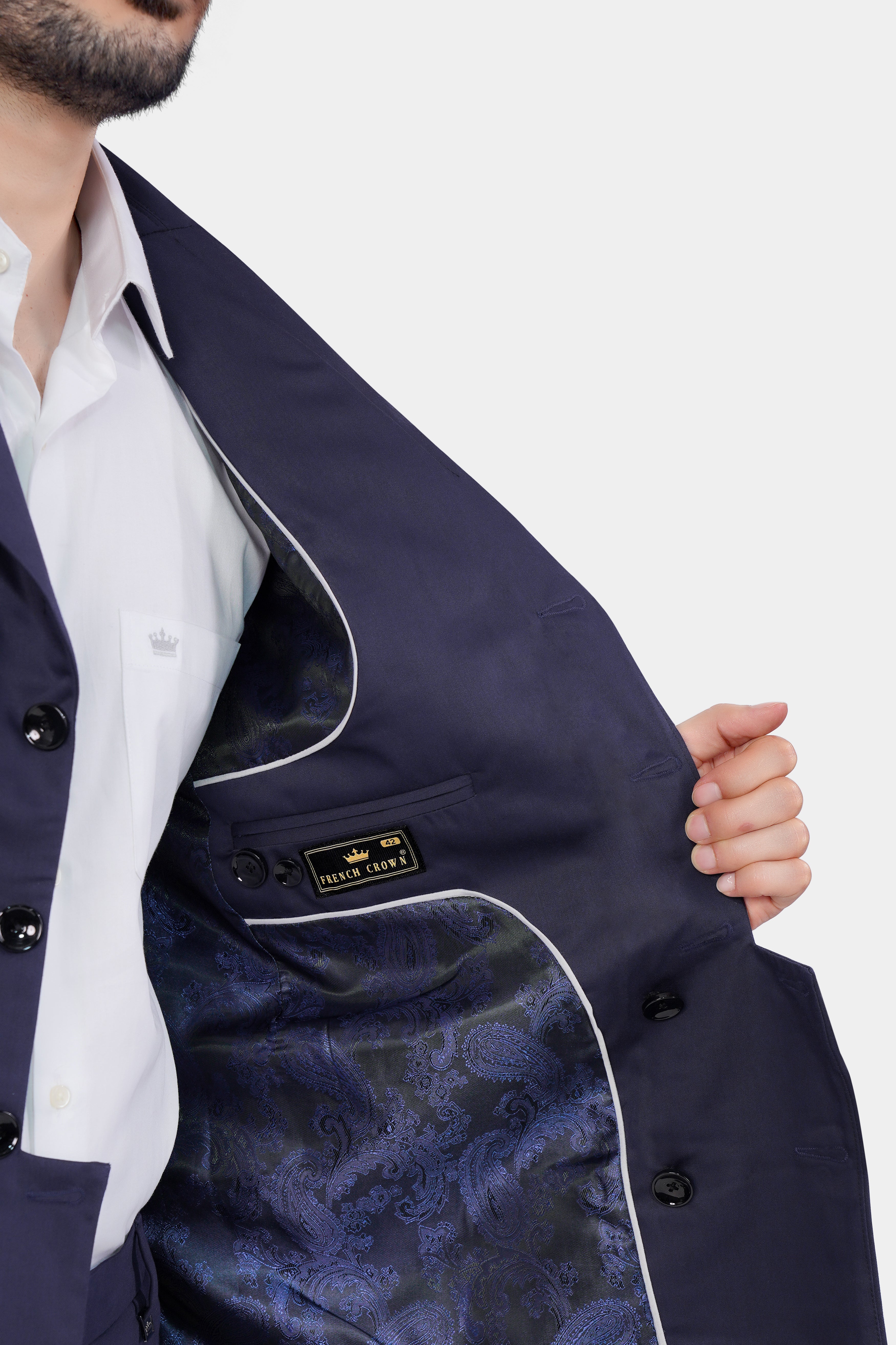 Space Cadet Blue Wool Rich Designer Suit ST3015-D188-36, ST3015-D188-38, ST3015-D188-40, ST3015-D188-42, ST3015-D188-44, ST3015-D188-46, ST3015-D188-48, ST3015-D188-50, ST3015-D188-52, ST3015-D188-54, ST3015-D188-56, ST3015-D188-58, ST3015-D188-60