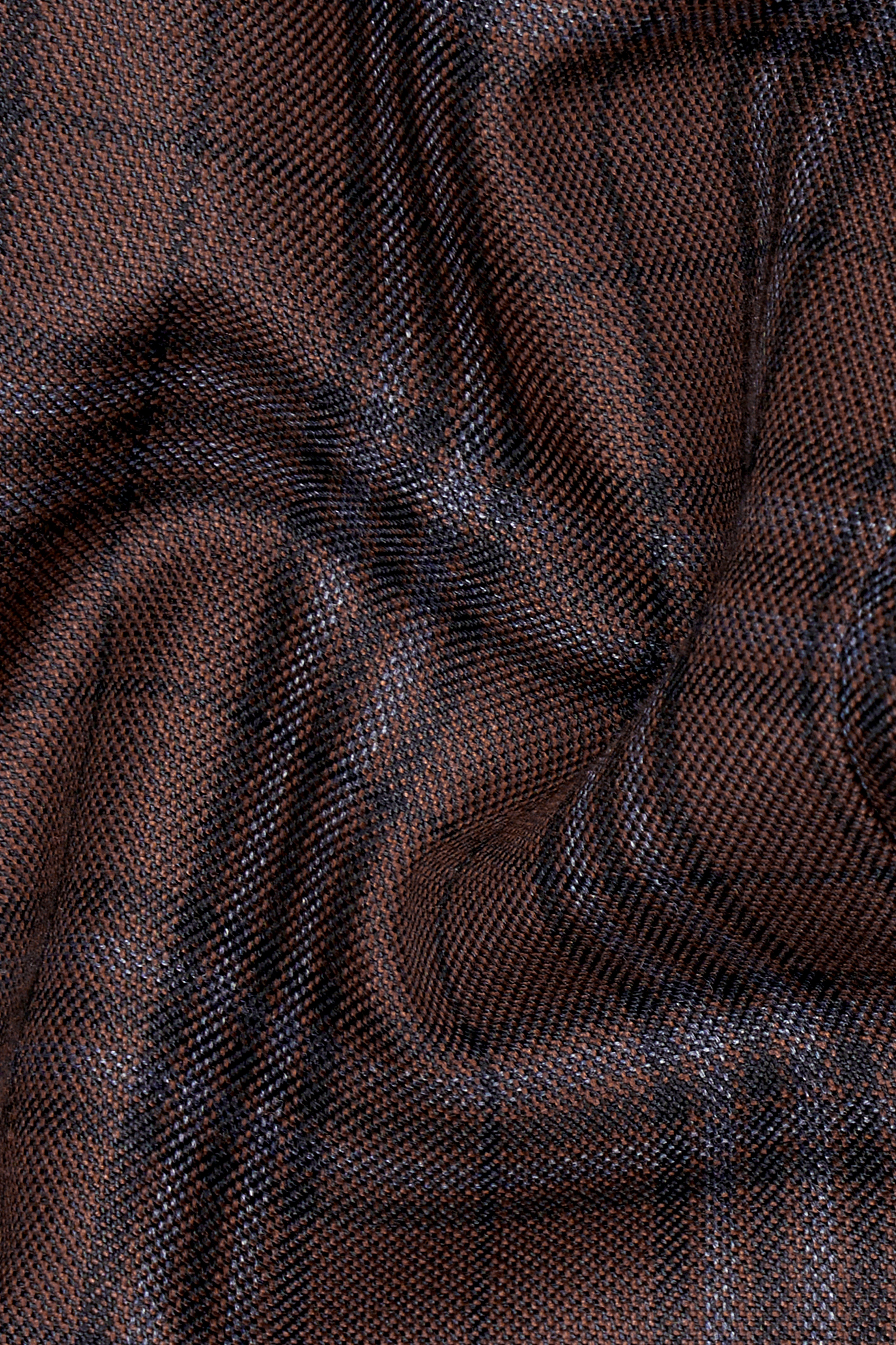 Gingerbread Plaid Wool blend Suit