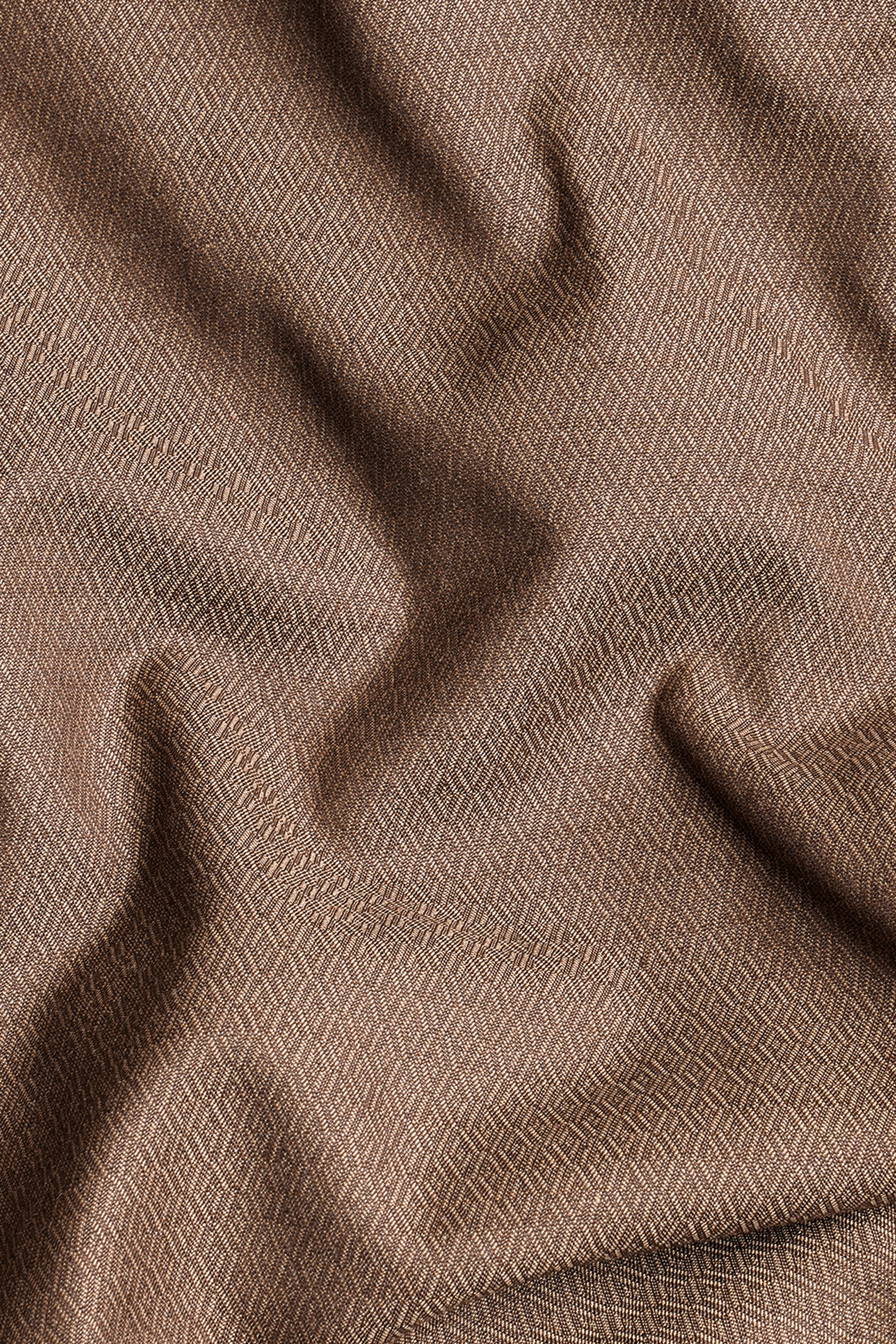 Hemp Brown Cross Buttoned Wool Rich Bandhgala Suit ST3058-CBG2-36, ST3058-CBG2-38, ST3058-CBG2-40, ST3058-CBG2-42, ST3058-CBG2-44, ST3058-CBG2-46, ST3058-CBG2-48, ST3058-CBG2-50, ST3058-CBG2-52, ST3058-CBG2-54, ST3058-CBG2-56, ST3058-CBG2-58, ST3058-CBG2-60