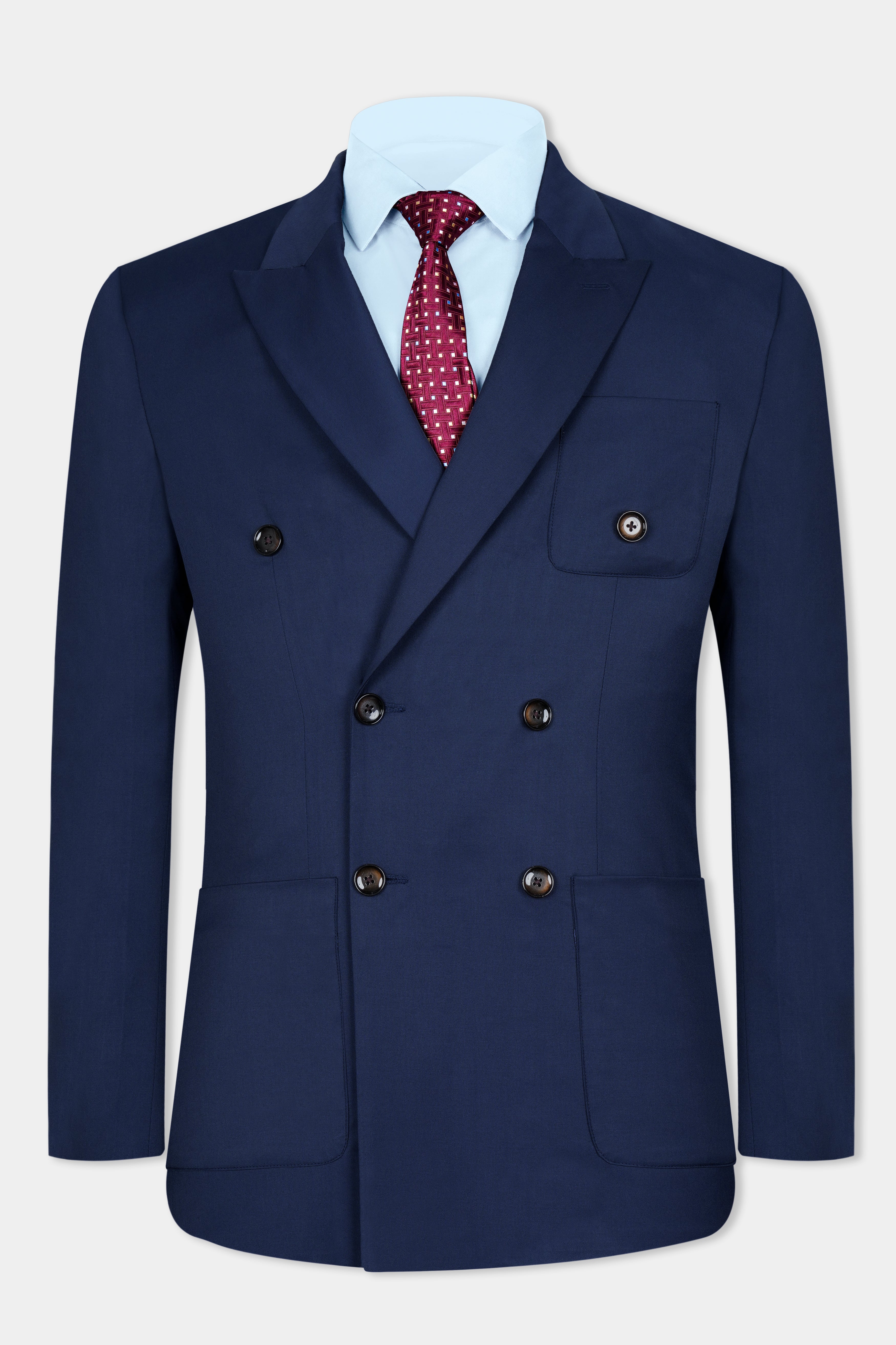 Cloud Burst Blue Wool Rich Double Breasted Sports Suit ST3075-DB-PP-36, ST3075-DB-PP-38, ST3075-DB-PP-40, ST3075-DB-PP-42, ST3075-DB-PP-44, ST3075-DB-PP-46, ST3075-DB-PP-48, ST3075-DB-PP-50, ST3075-DB-PP-52, ST3075-DB-PP-54, ST3075-DB-PP-56, ST3075-DB-PP-58, ST3075-DB-PP-60