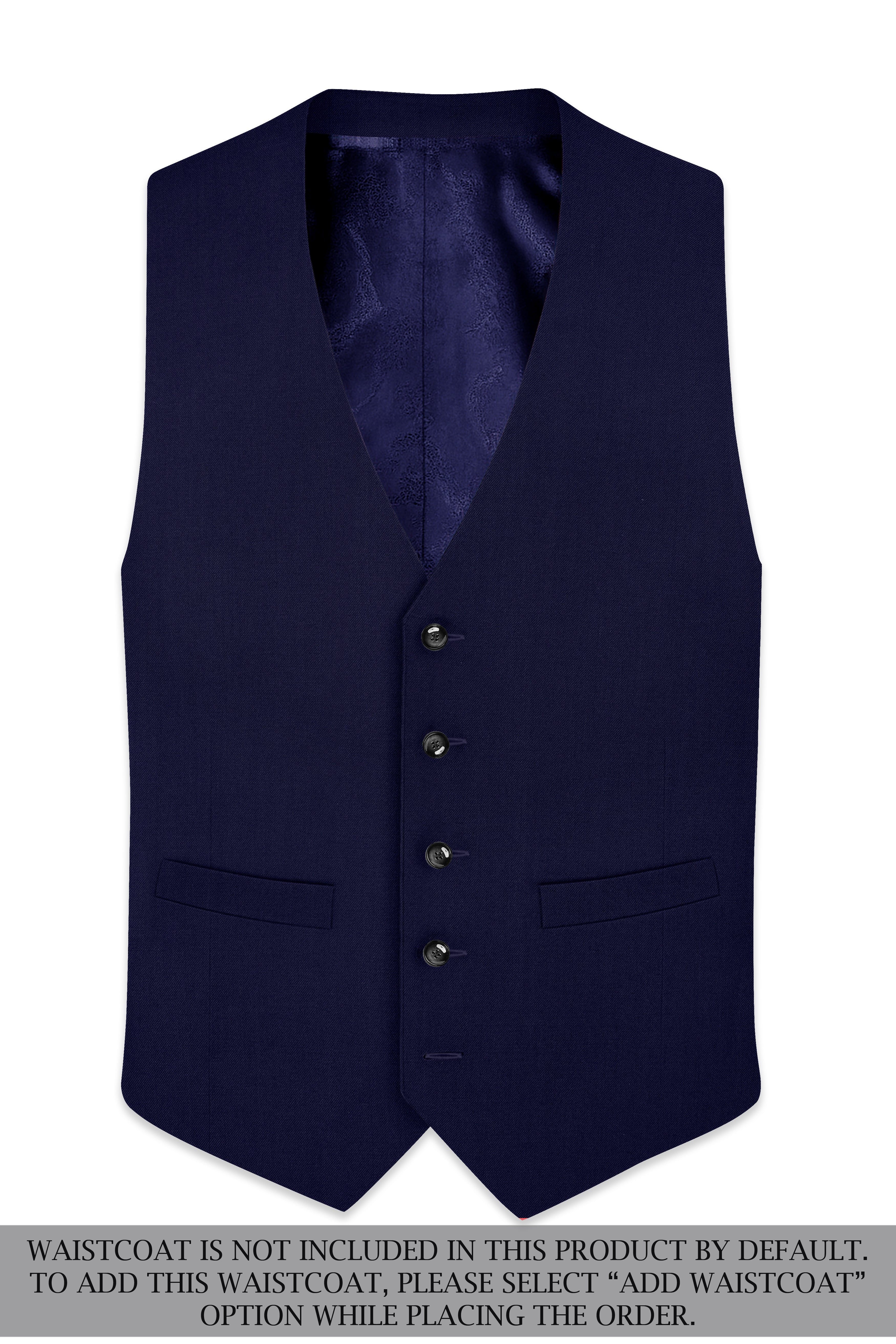 Cinder Blue Wool Rich Double Breasted Sports Suit