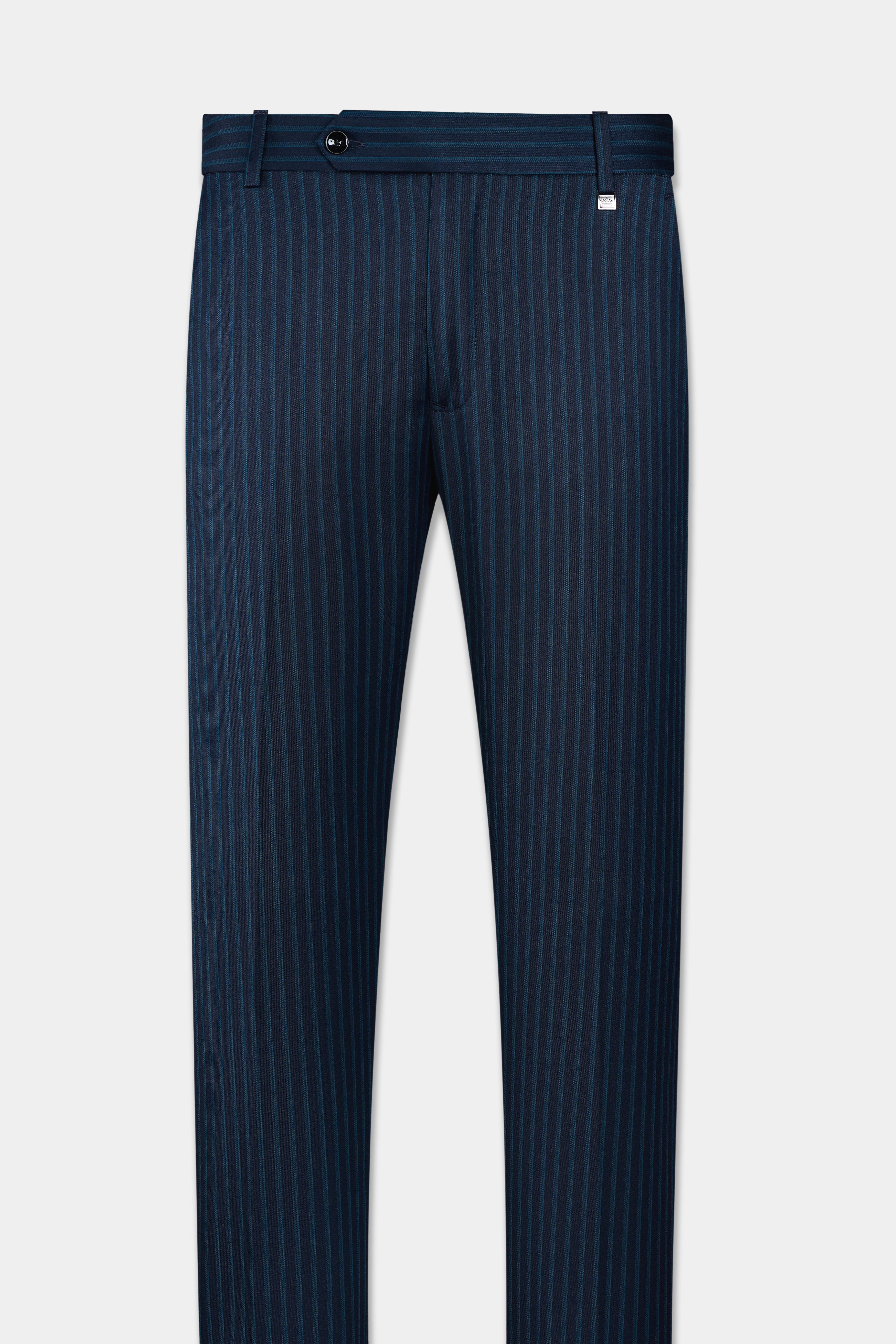 Ebony Blue and Marine Blue Pin Striped Wool Rich Suit ST3127-SB-36, ST3127-SB-38, ST3127-SB-40, ST3127-SB-42, ST3127-SB-44, ST3127-SB-46, ST3127-SB-48, ST3127-SB-50, ST3127-SB-52, ST3127-SB-54, ST3127-SB-56, ST3127-SB-58, ST3127-SB-60