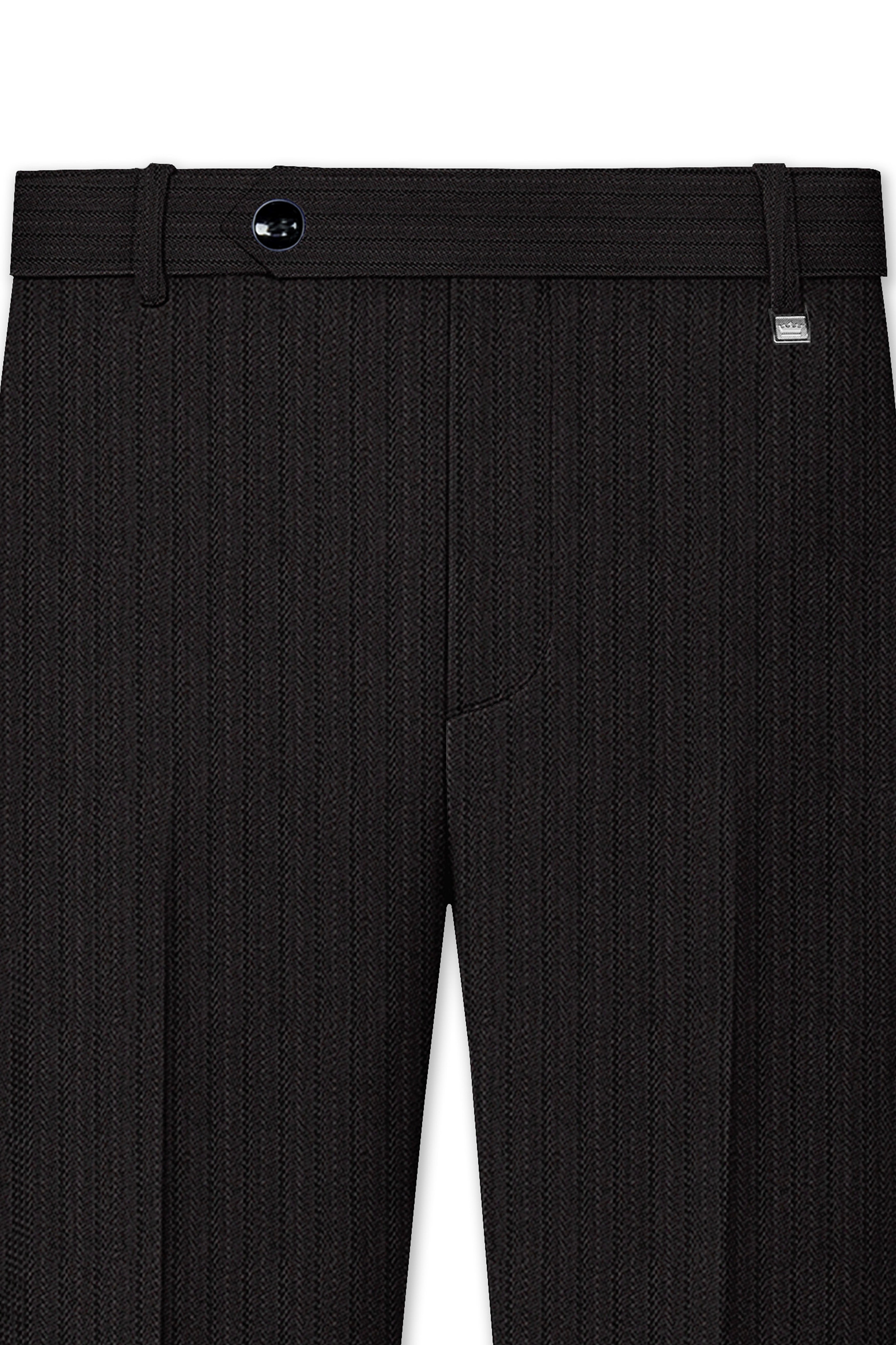 Iridium Gray Hand Stitched Lapels Wool Rich Double Breasted Designer Suit