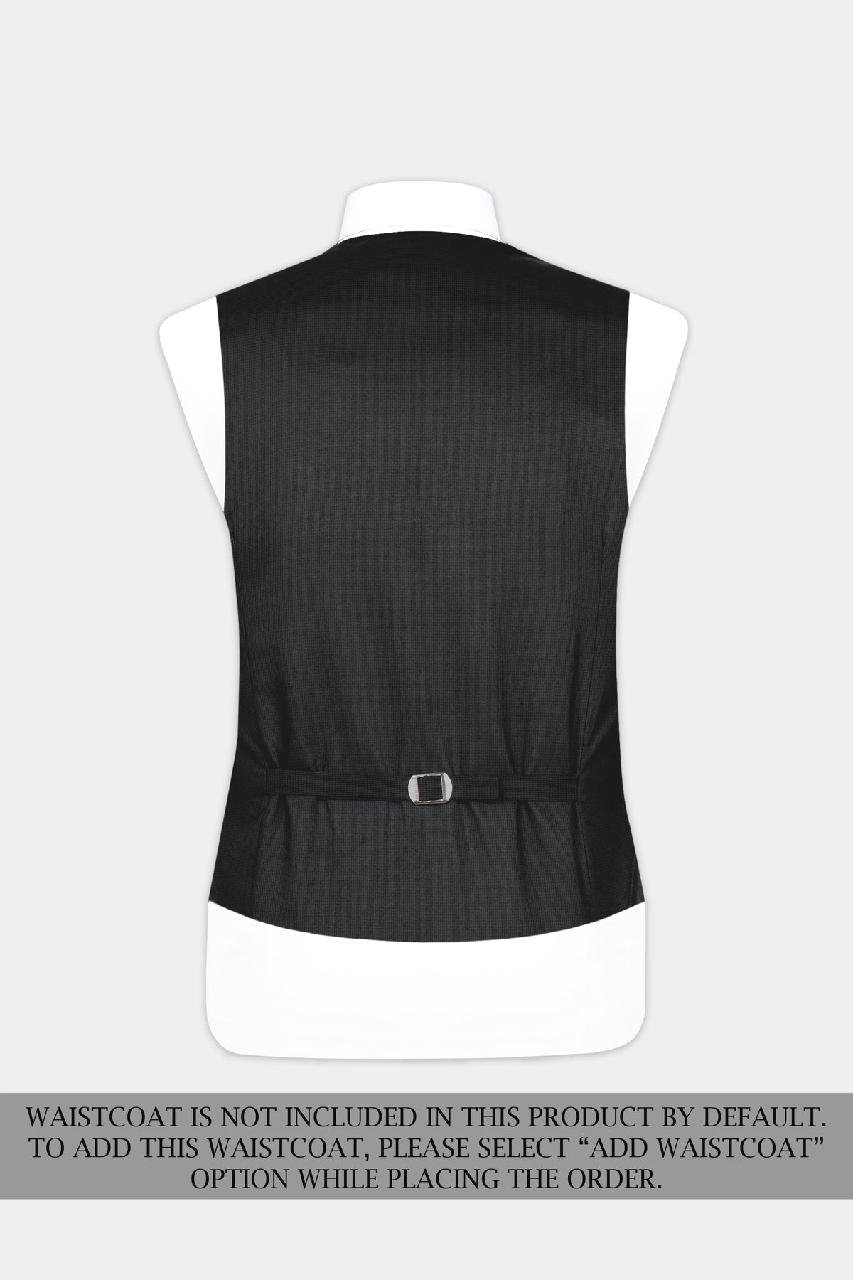 Vulcan Black Wool Rich Double Breasted Suit