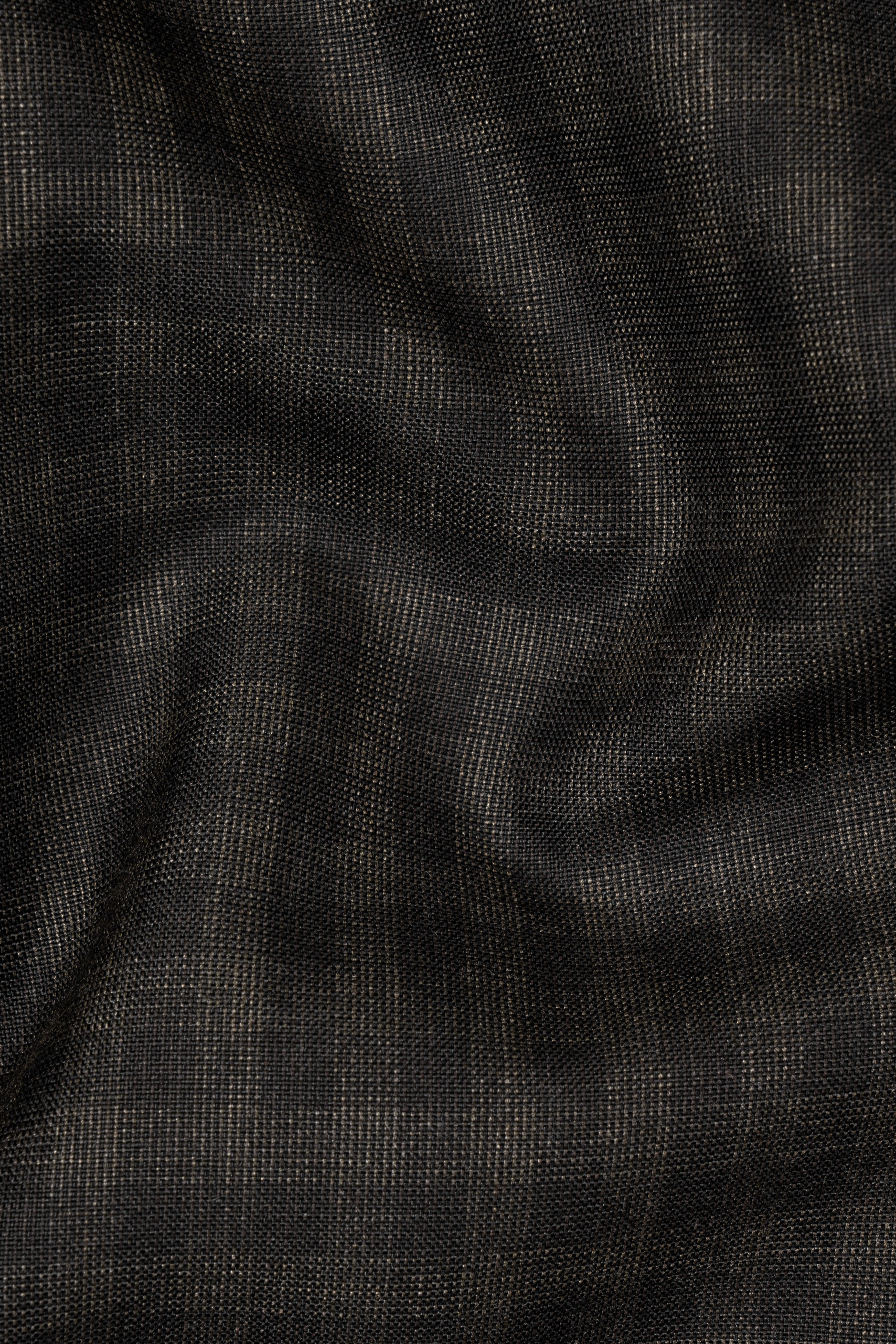 Thunder Gray Plaid Wool Rich Suit