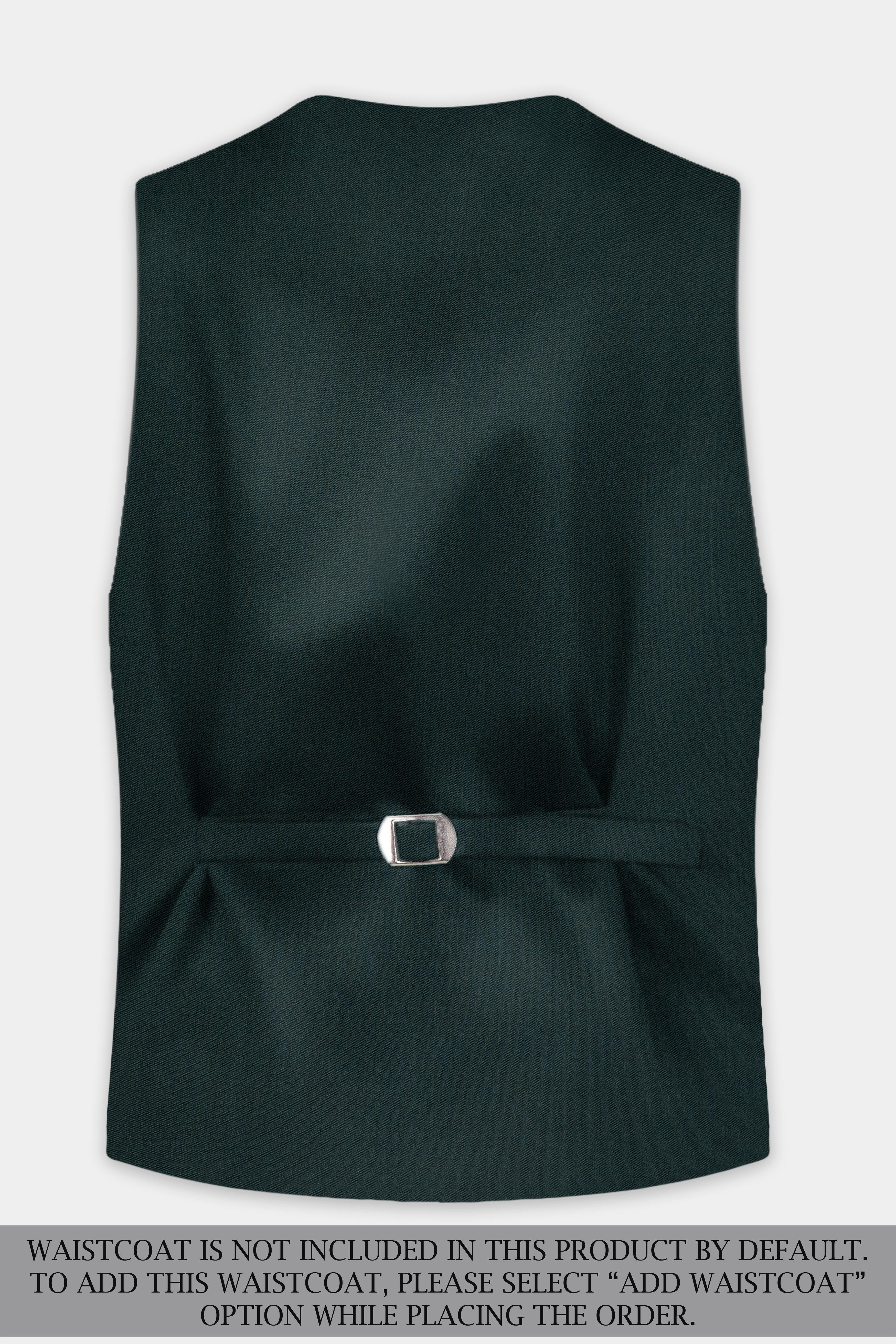 Timber Green Wool Rich Single Breasted Suit