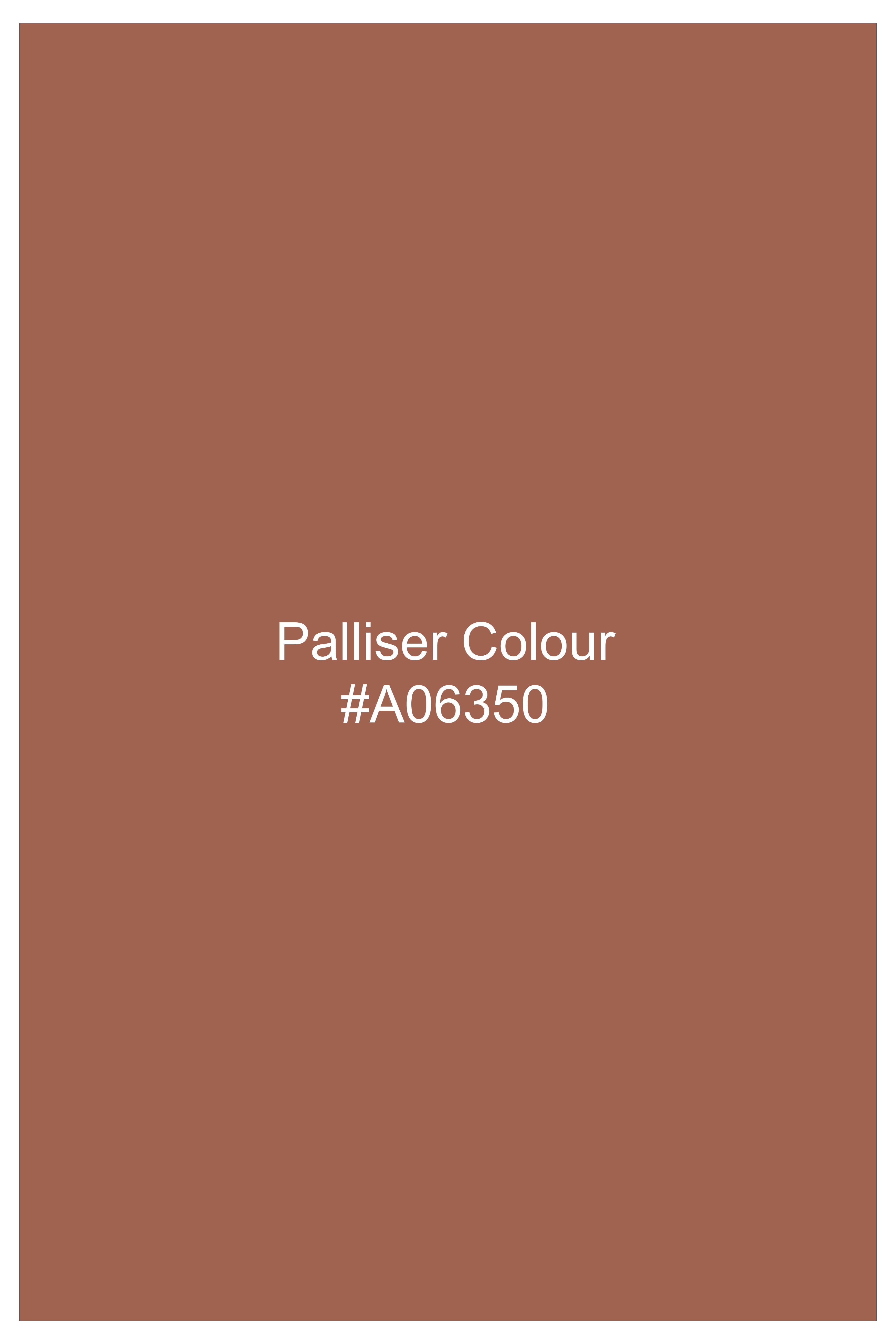 Palliser Brown Wool Rich Single Breasted Sports Suit