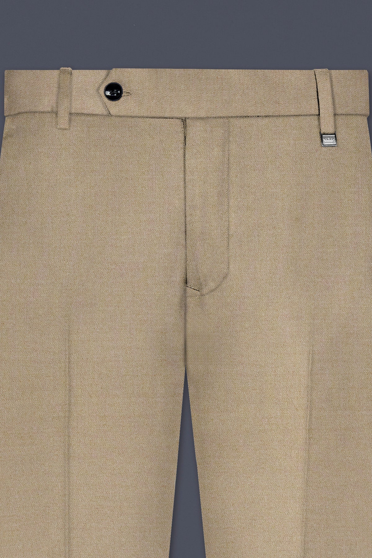 Hillary Cream Solid Wool Blend Double Breasted Suit
