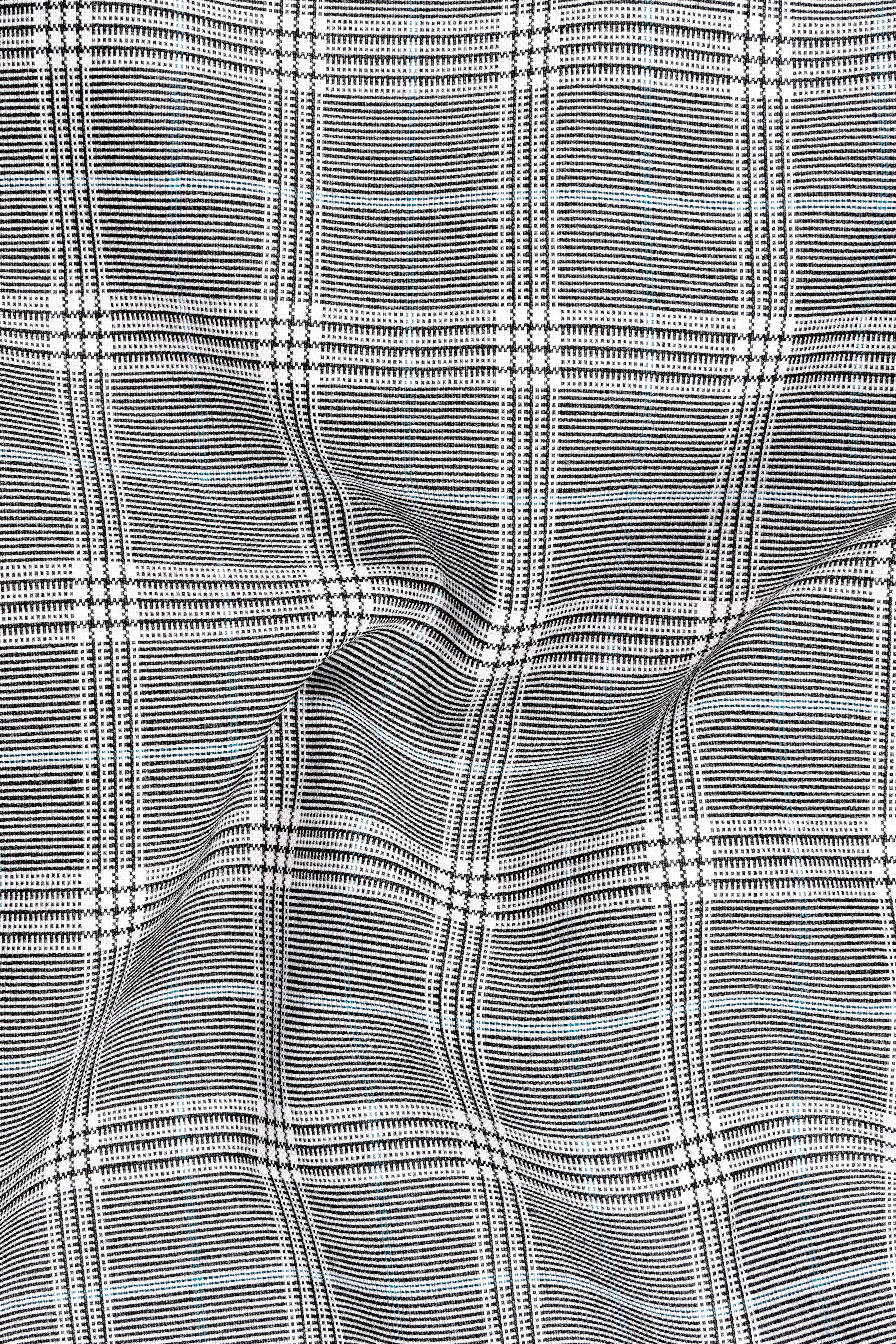 Venus Gray Plaid Wool Rich Double Breasted Suit