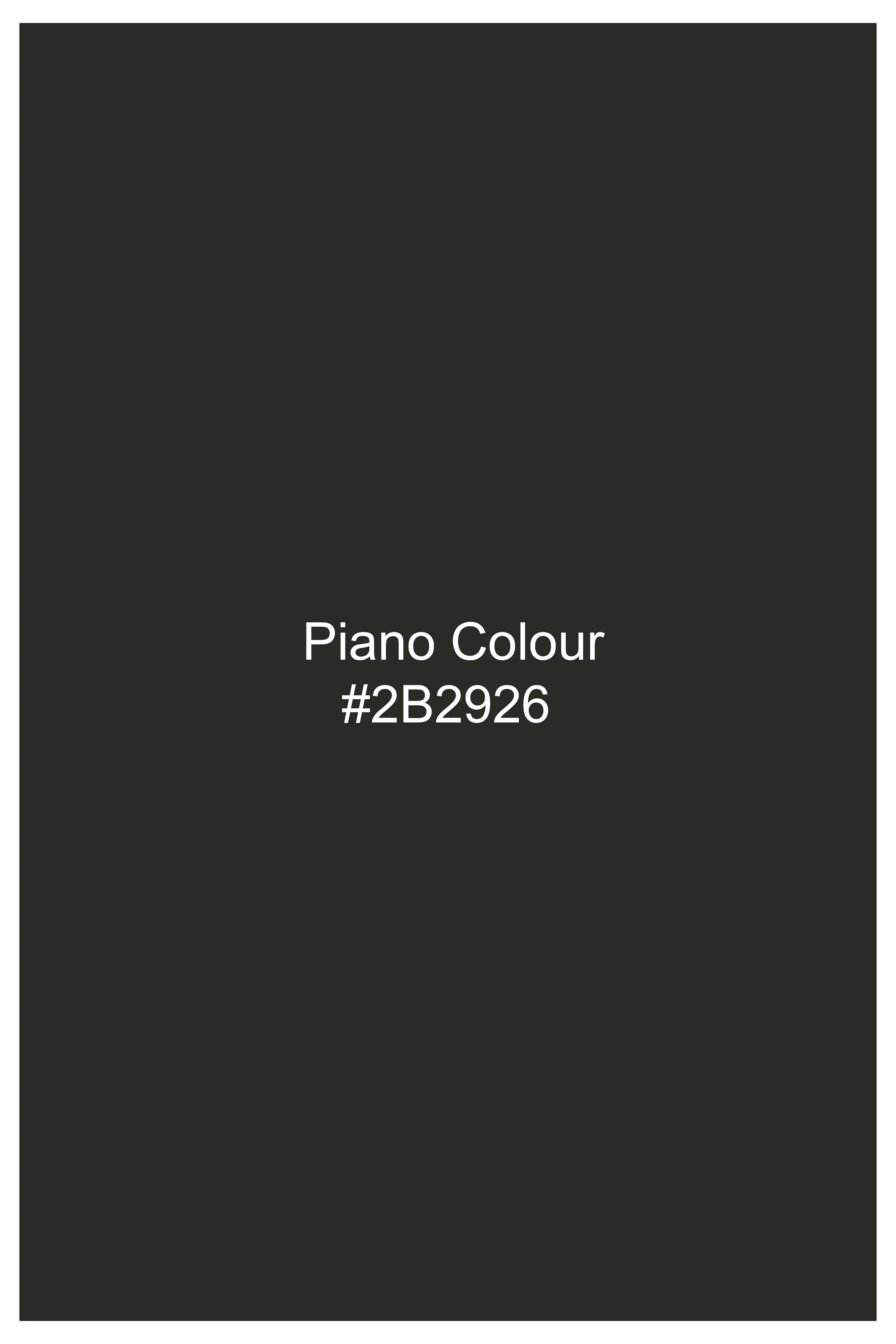 Granite Grid-Piano Gray houndstooth Textured Wool Rich Double Breasted Sports Suit