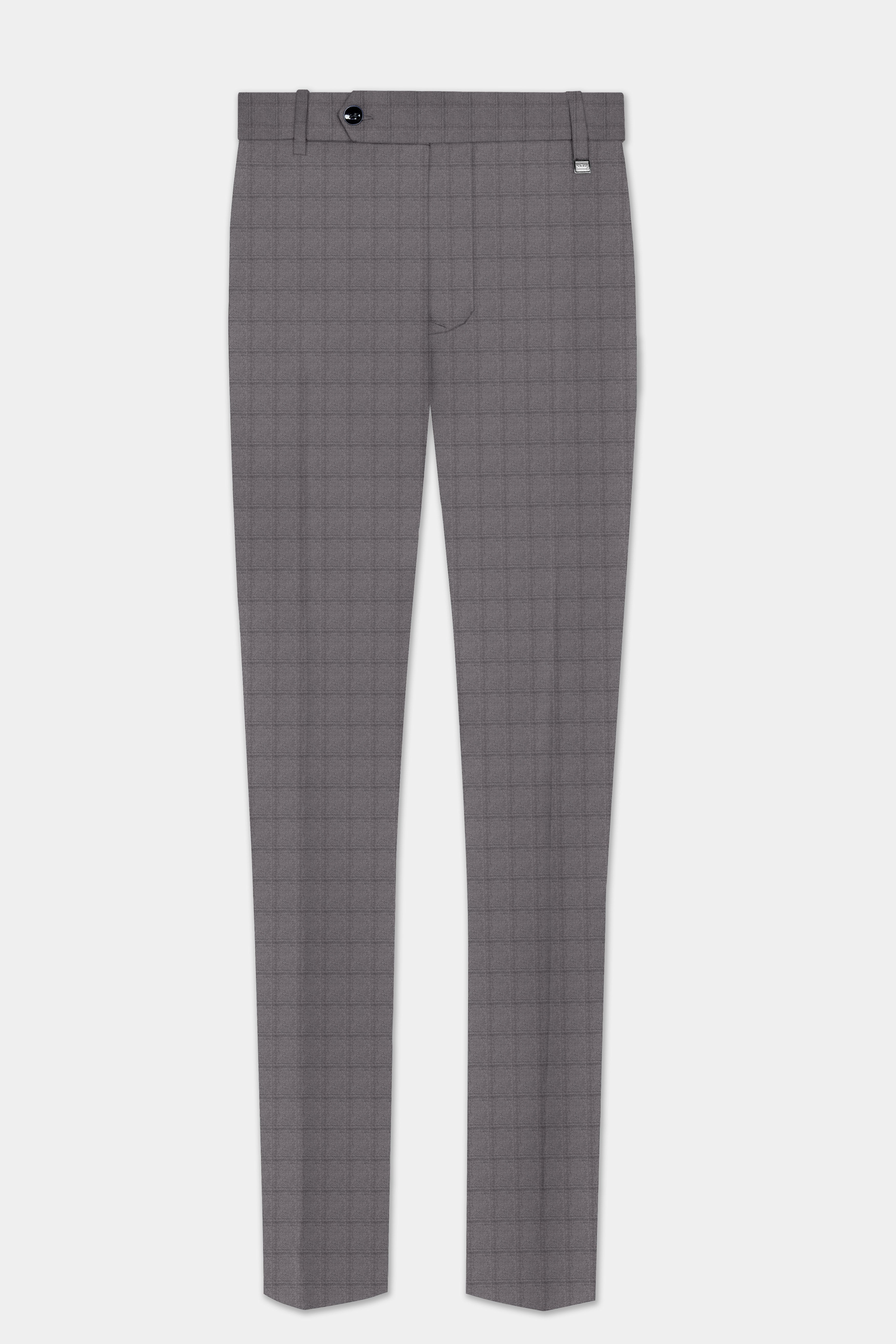 Ironside Gray Windows Wool Rich Double Breasted Suit