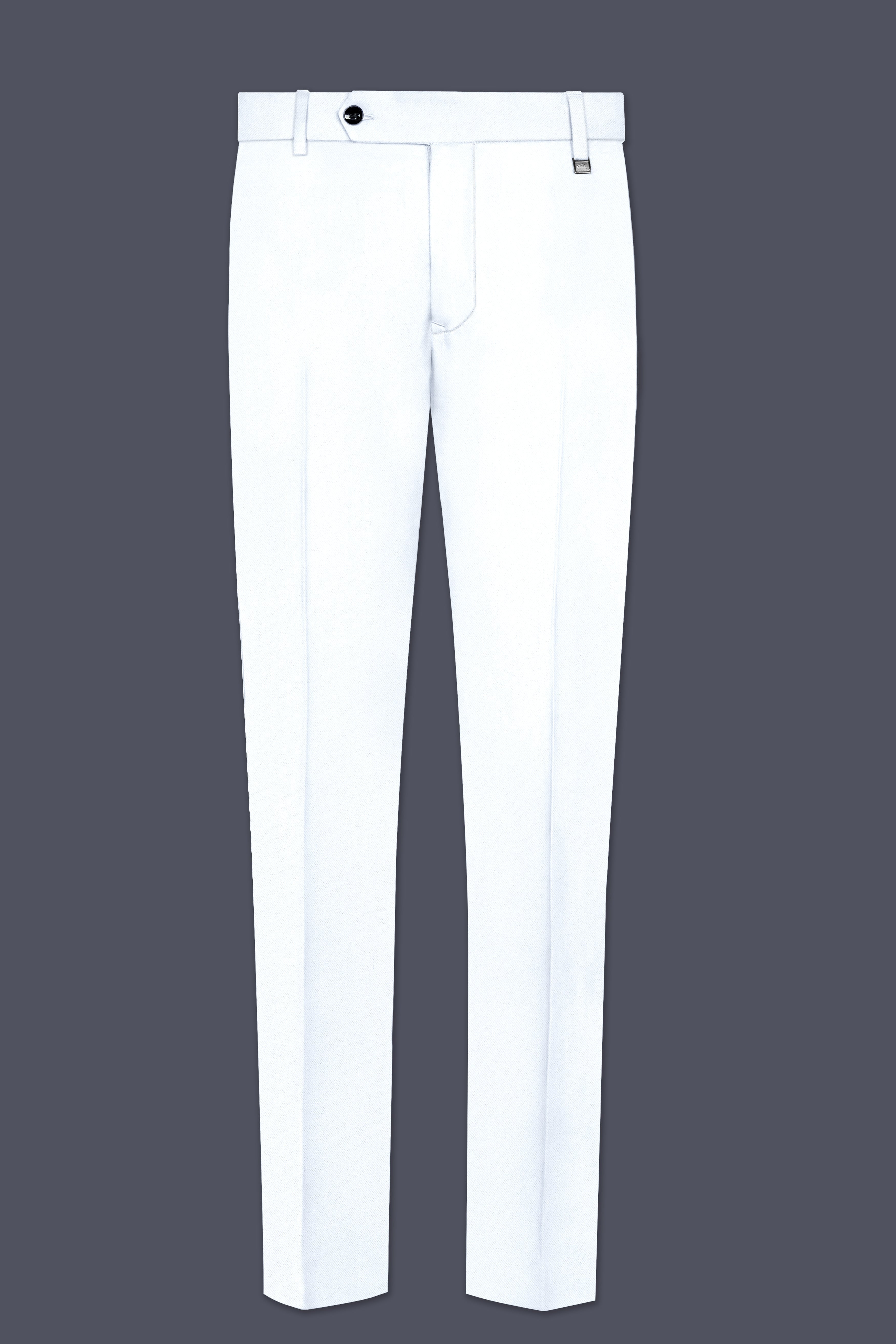 Navy Blue Thread Work Embroidered Tuxedo Velvet Suit