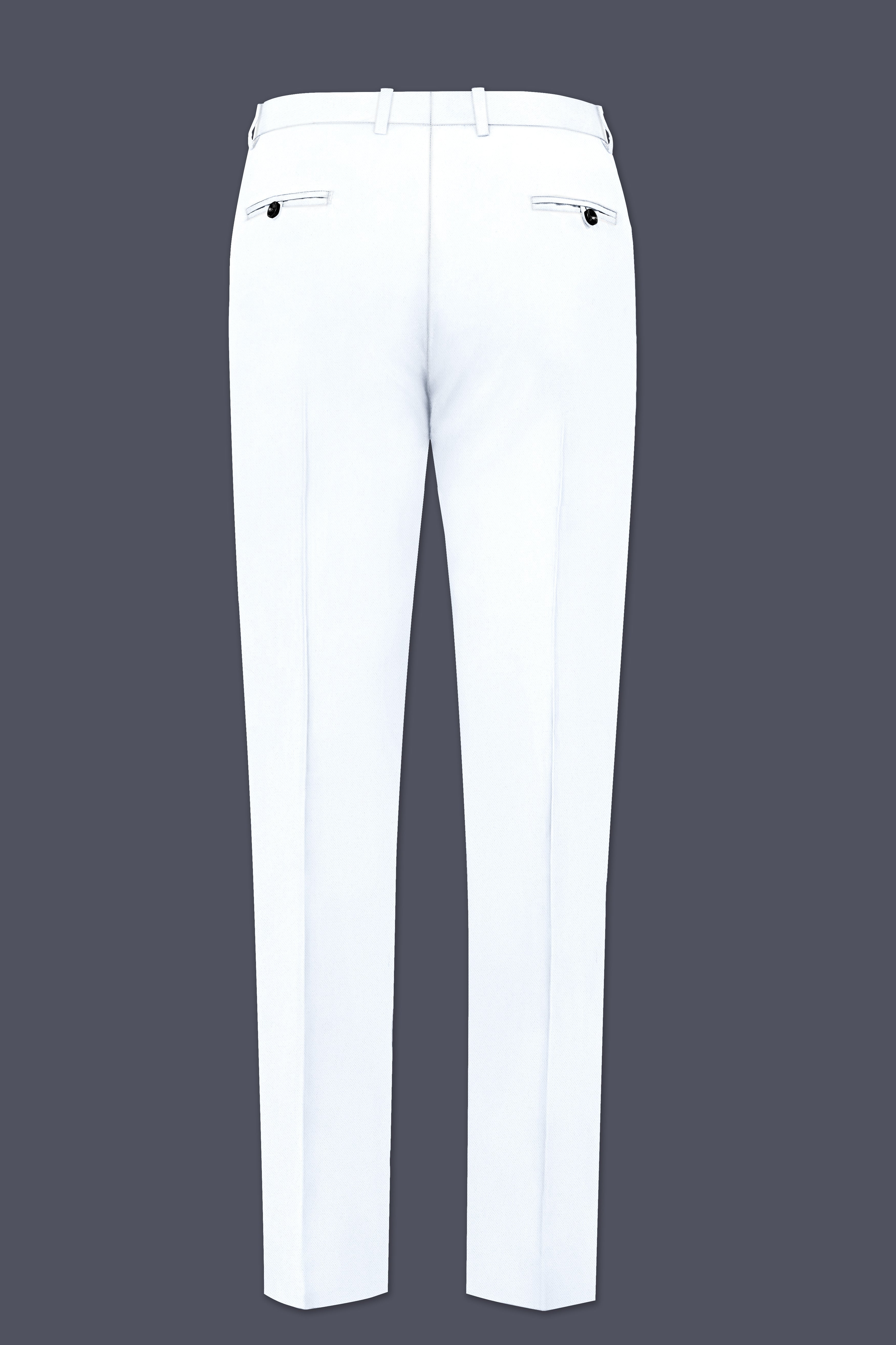 Navy Blue Thread Work Embroidered Tuxedo Velvet Suit