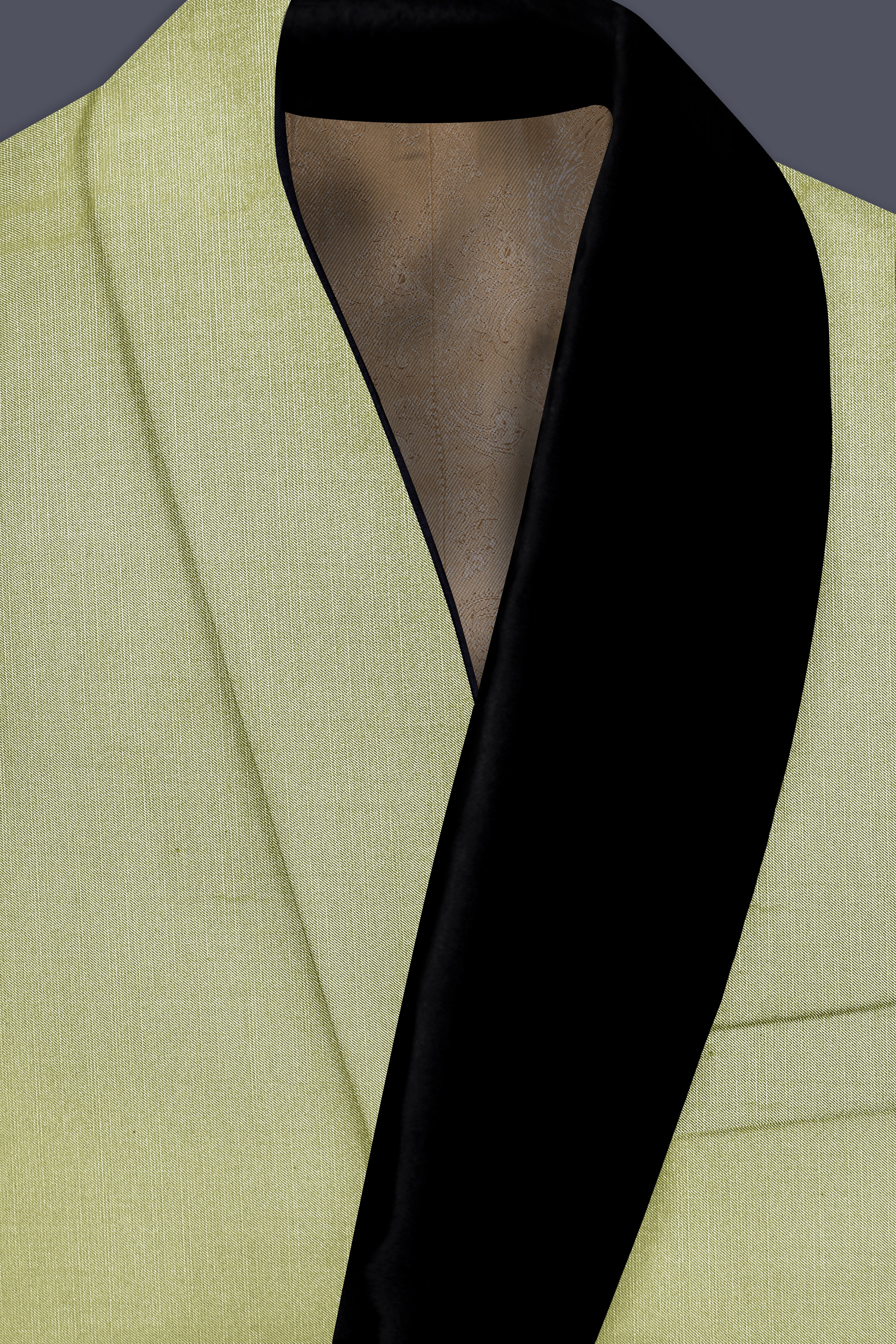 Marsh-Swamp Green Wool Rich Tuxedo Stretchable Traveler Suit