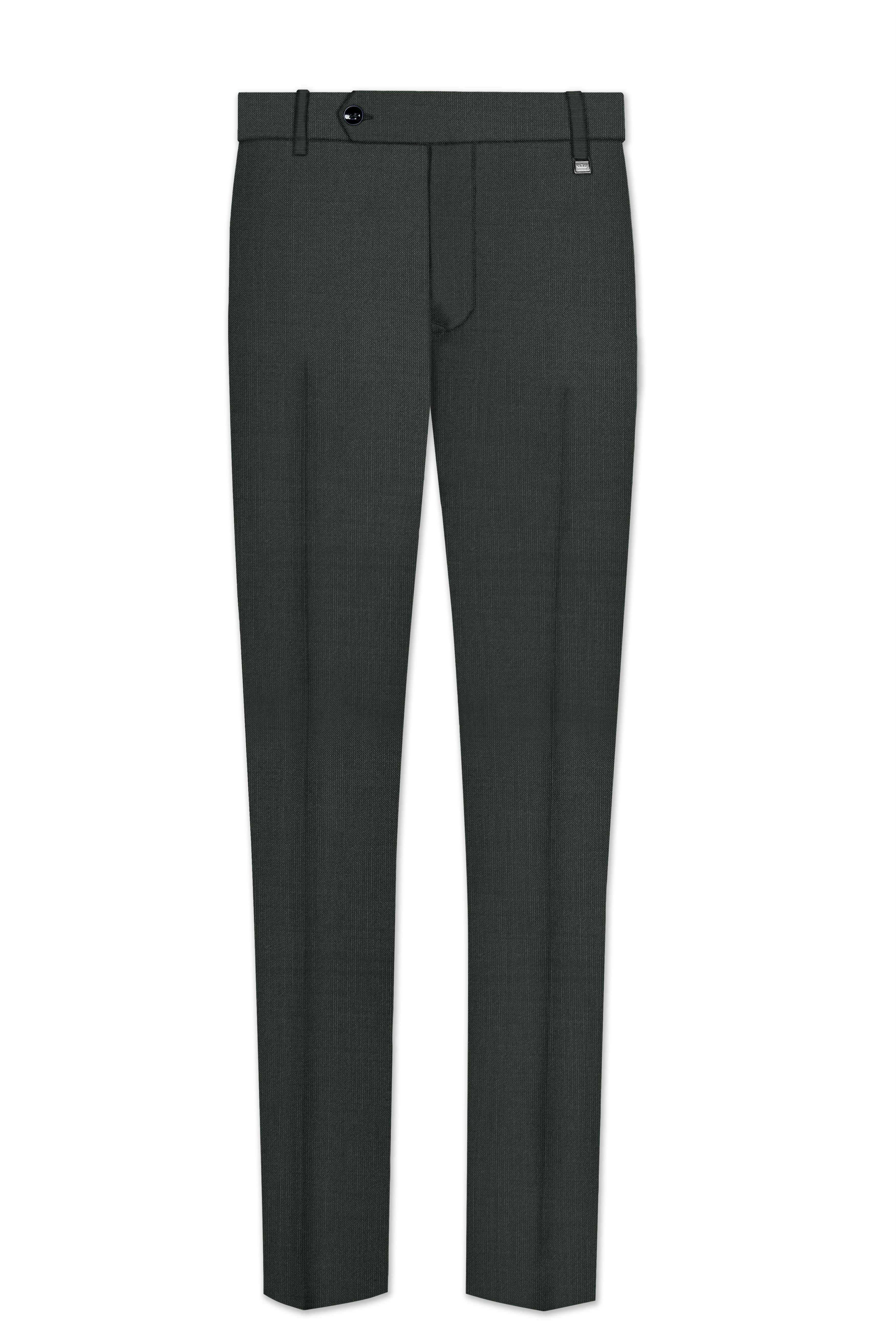 Shafton-Mine Shaft Green Wool Rich Tuxedo Slight Stretch Suit