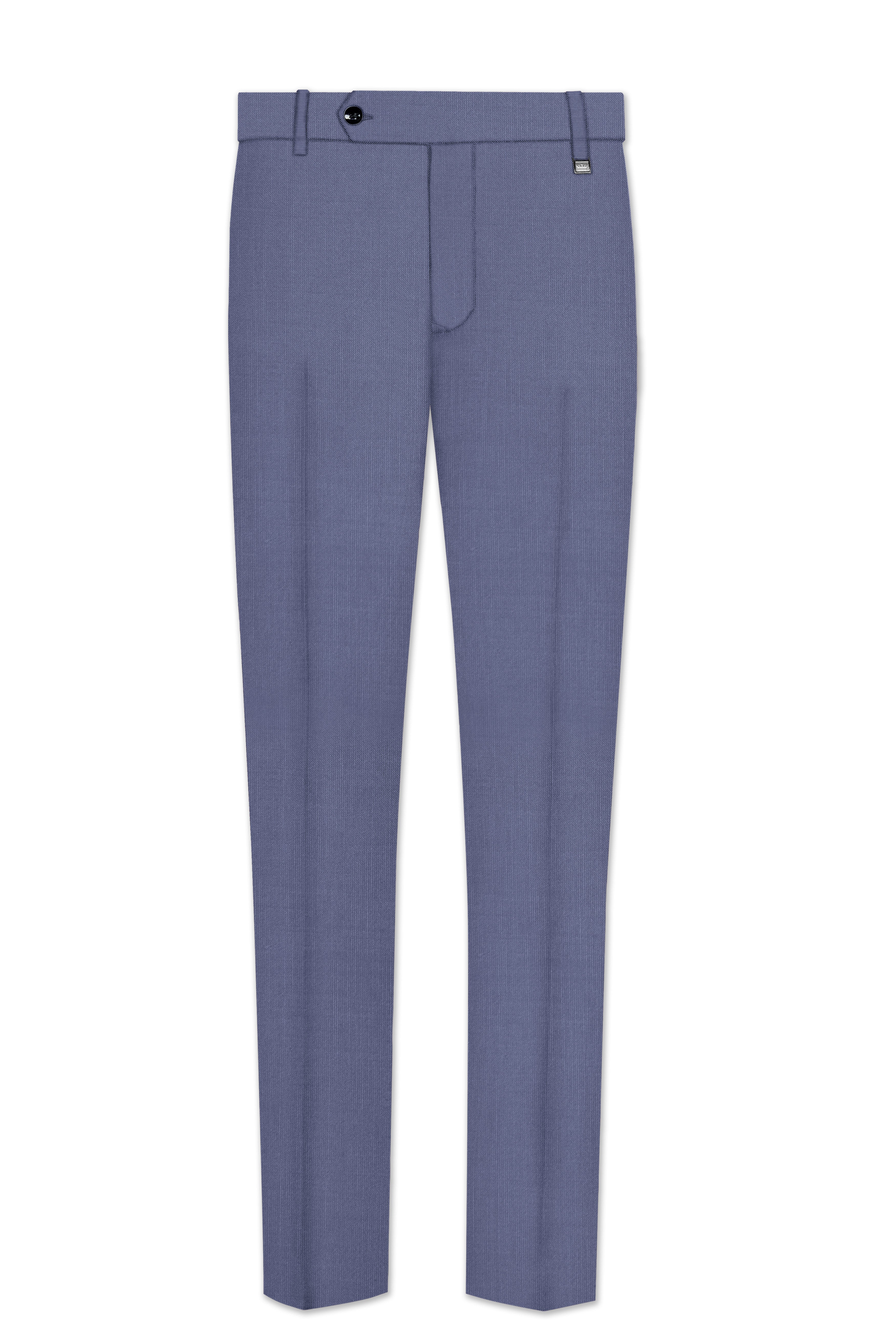 Zenith-Comet Blue Wool Rich Tuxedo Stretchable Traveler Suit