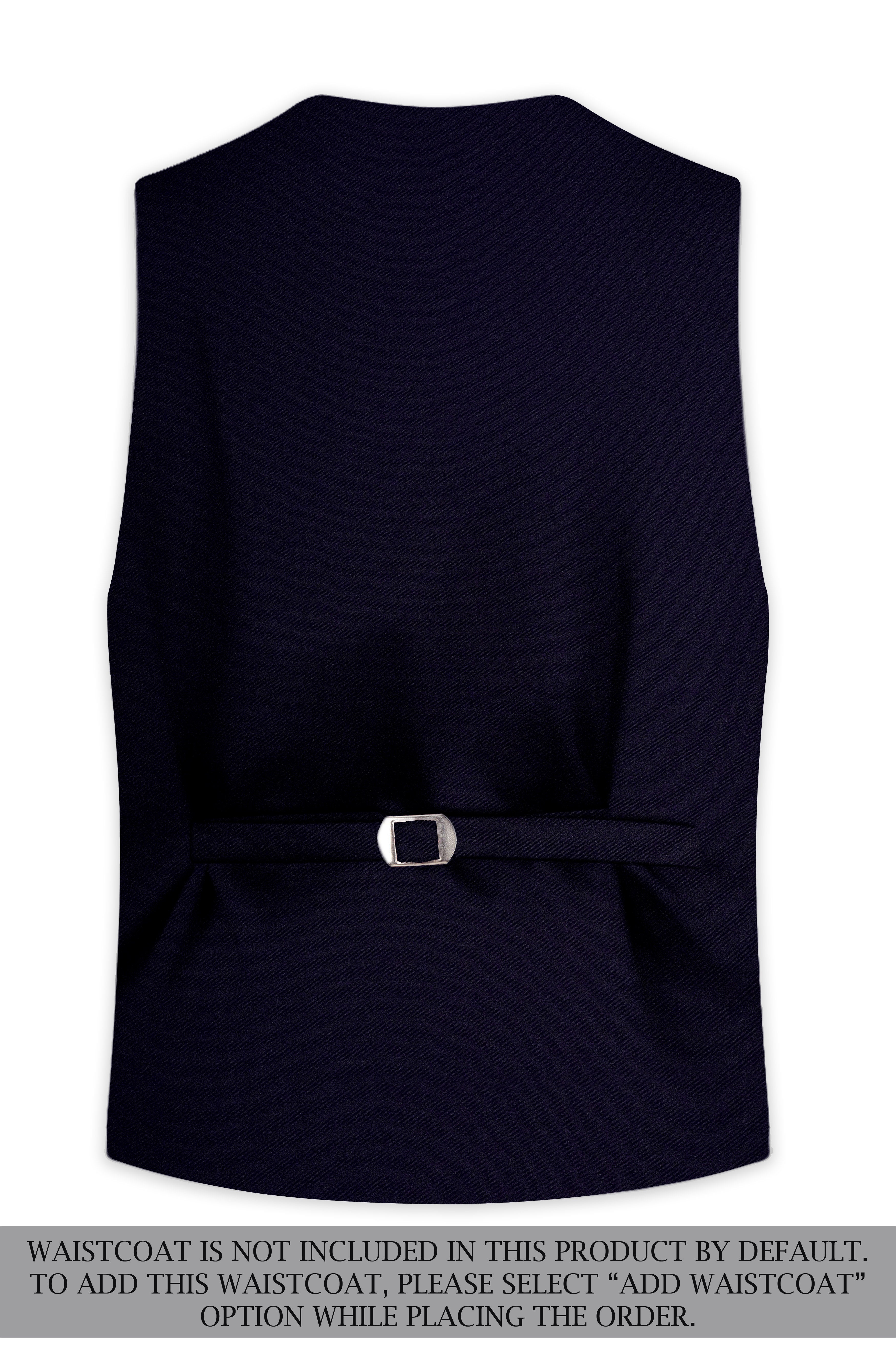 Vistaro-Korean Blue (The Best Blue We Have) Wool Rich Double Breasted Stretchable traveler Suit