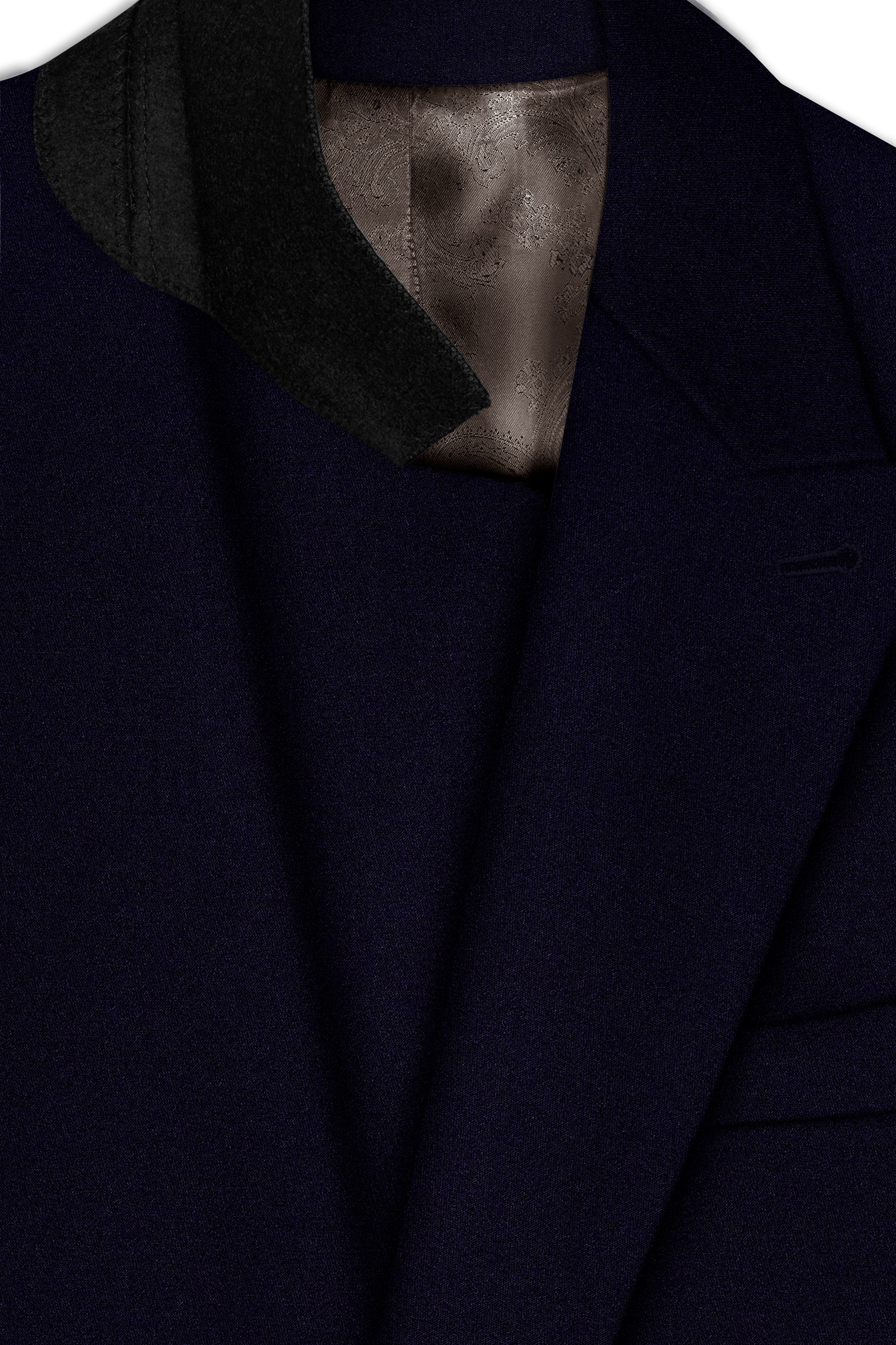 Vistaro-Korean Blue (The Best Blue We Have) Wool Rich Double Breasted Stretchable traveler Suit