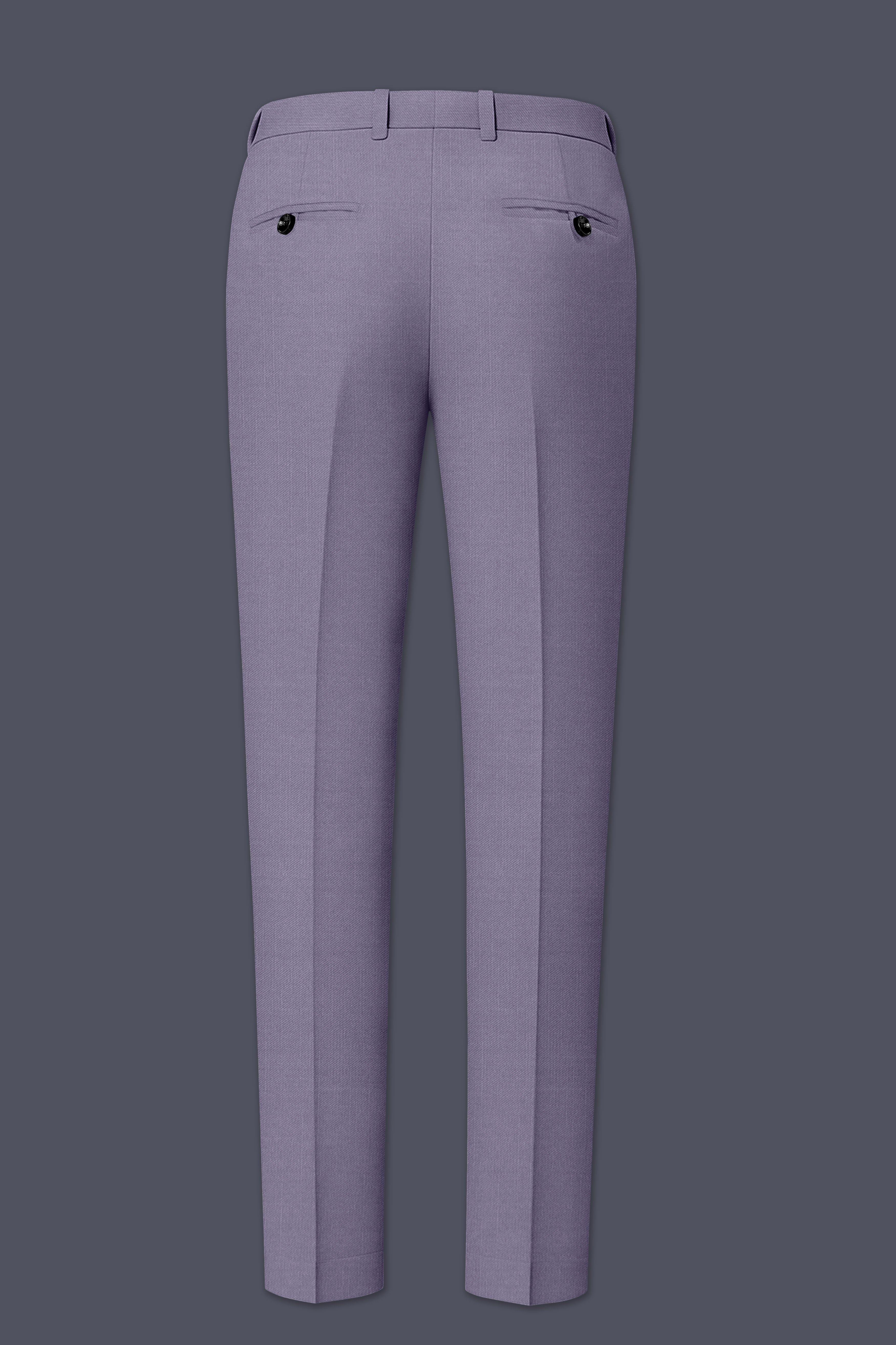 Roylen-Mountbatten Purple Wool Rich Double Breasted Slight Stretch Suit