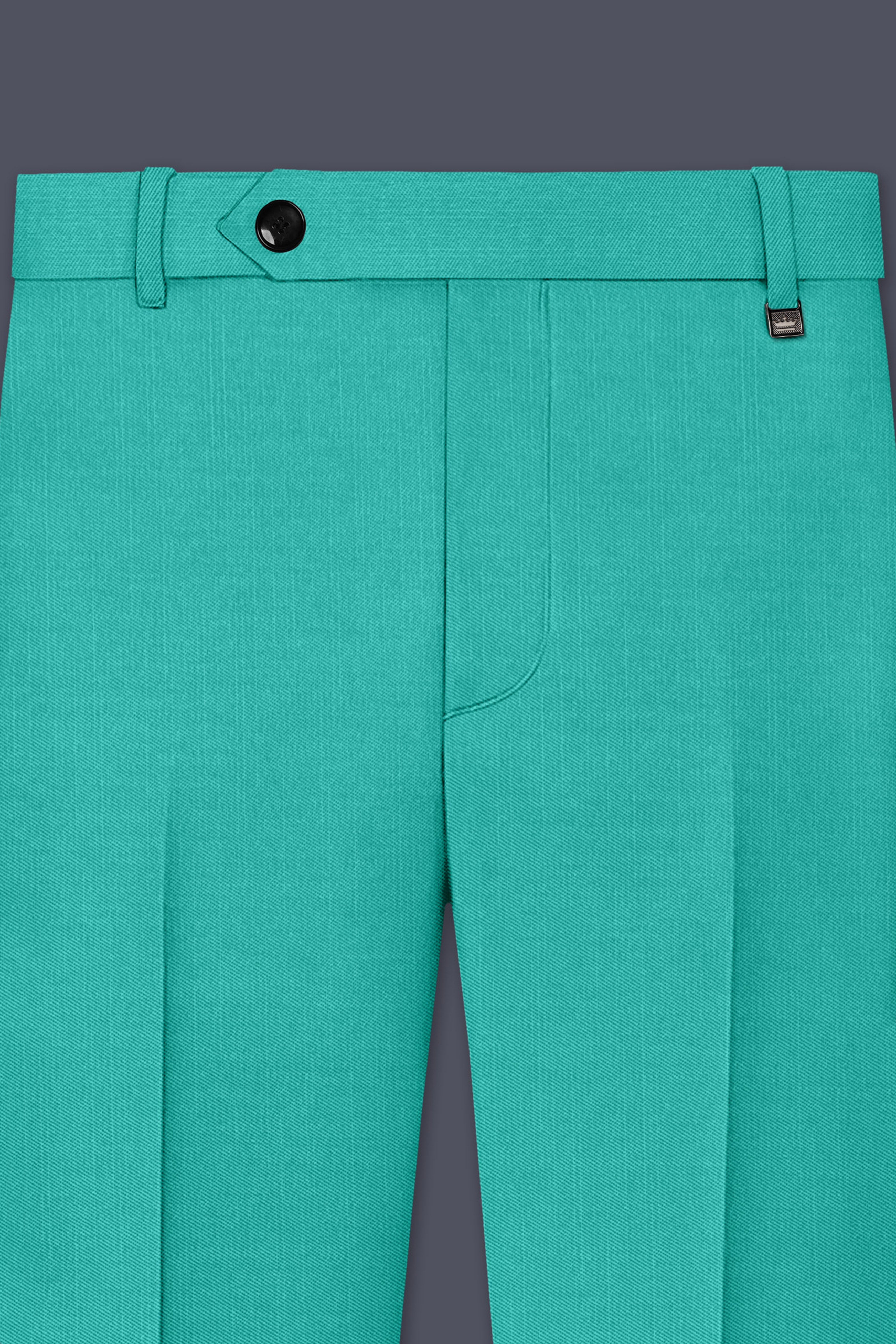 Aegir-Viking Blue Wool Rich Single Breasted Slight Stretch Suit