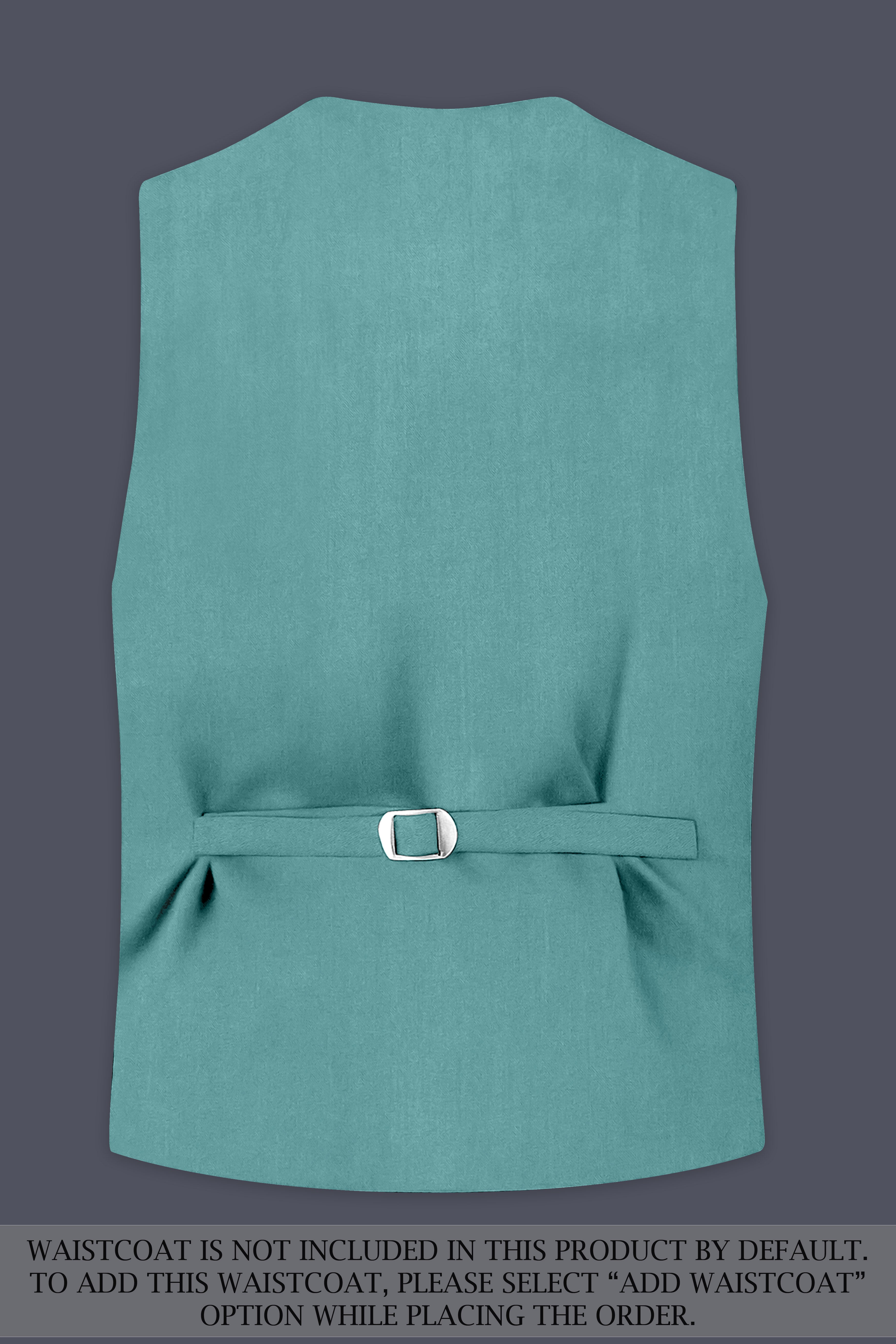 Travirid-Gothic Green Wool Rich Double Breasted Stretchable Traveler Suit