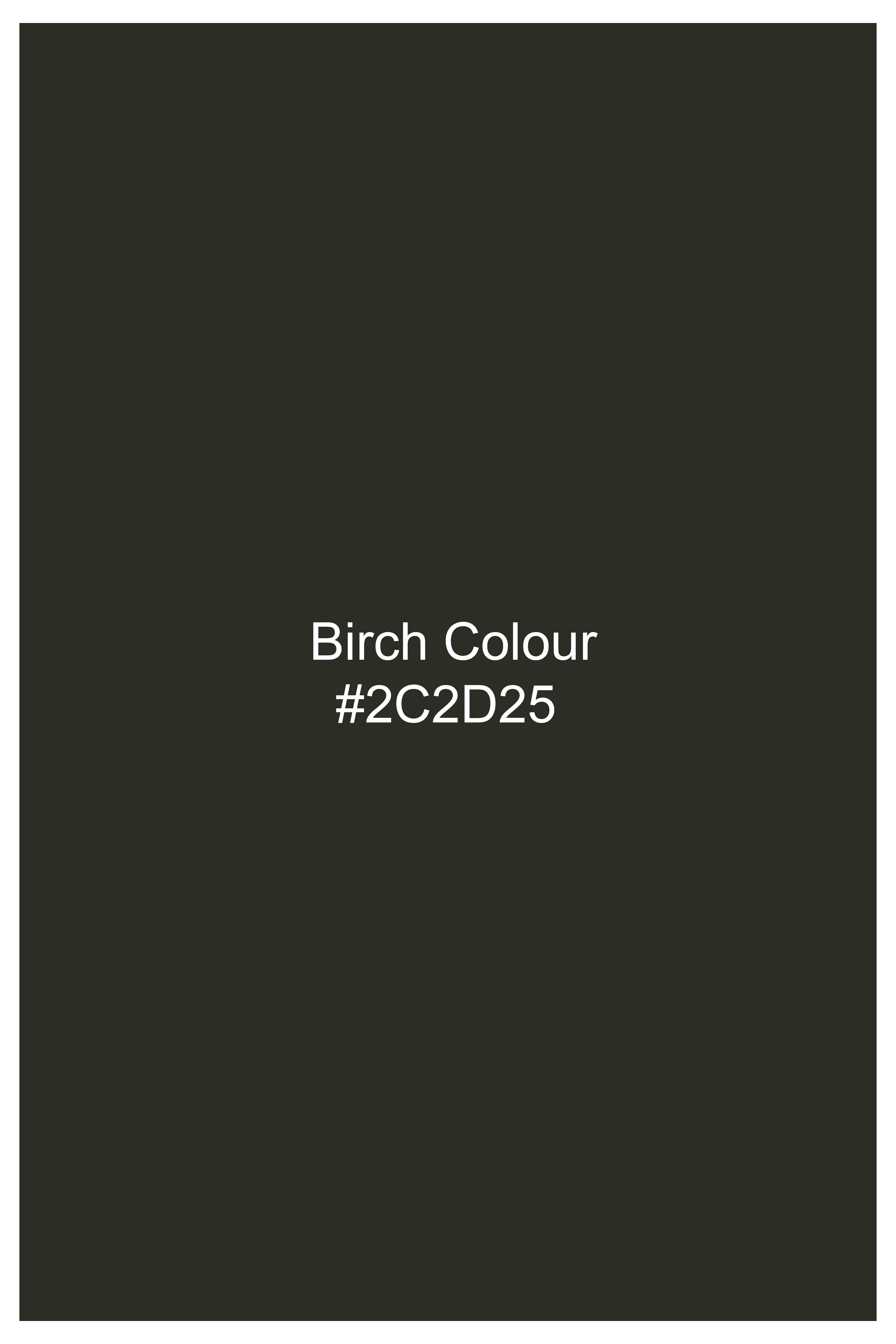Viricheck-Birch Green Windowpane Wool Rich Single Breasted Suit