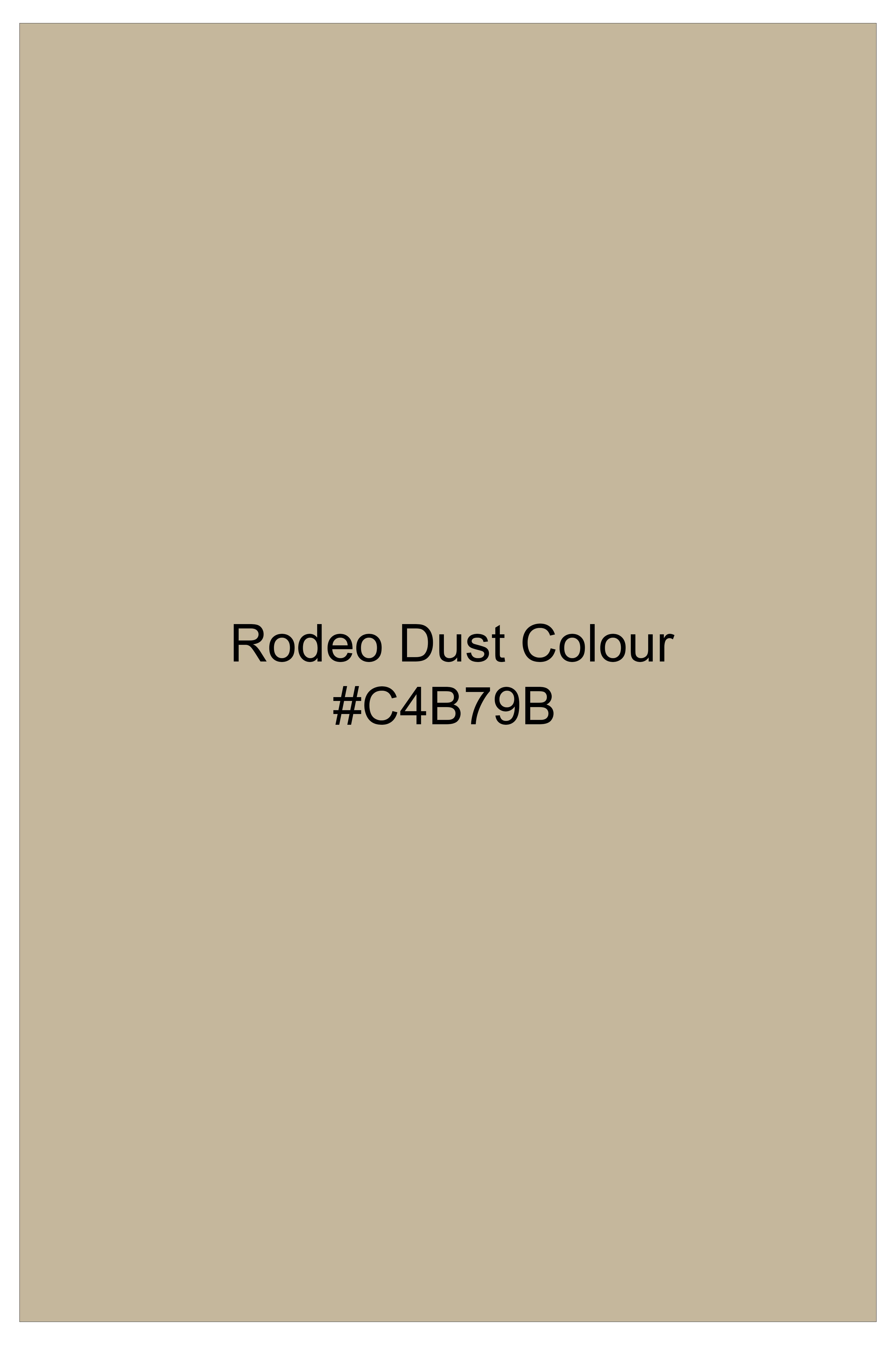 Alviora-Rodeo Dust Cream Windowpane Wool Rich Single Breasted Suit