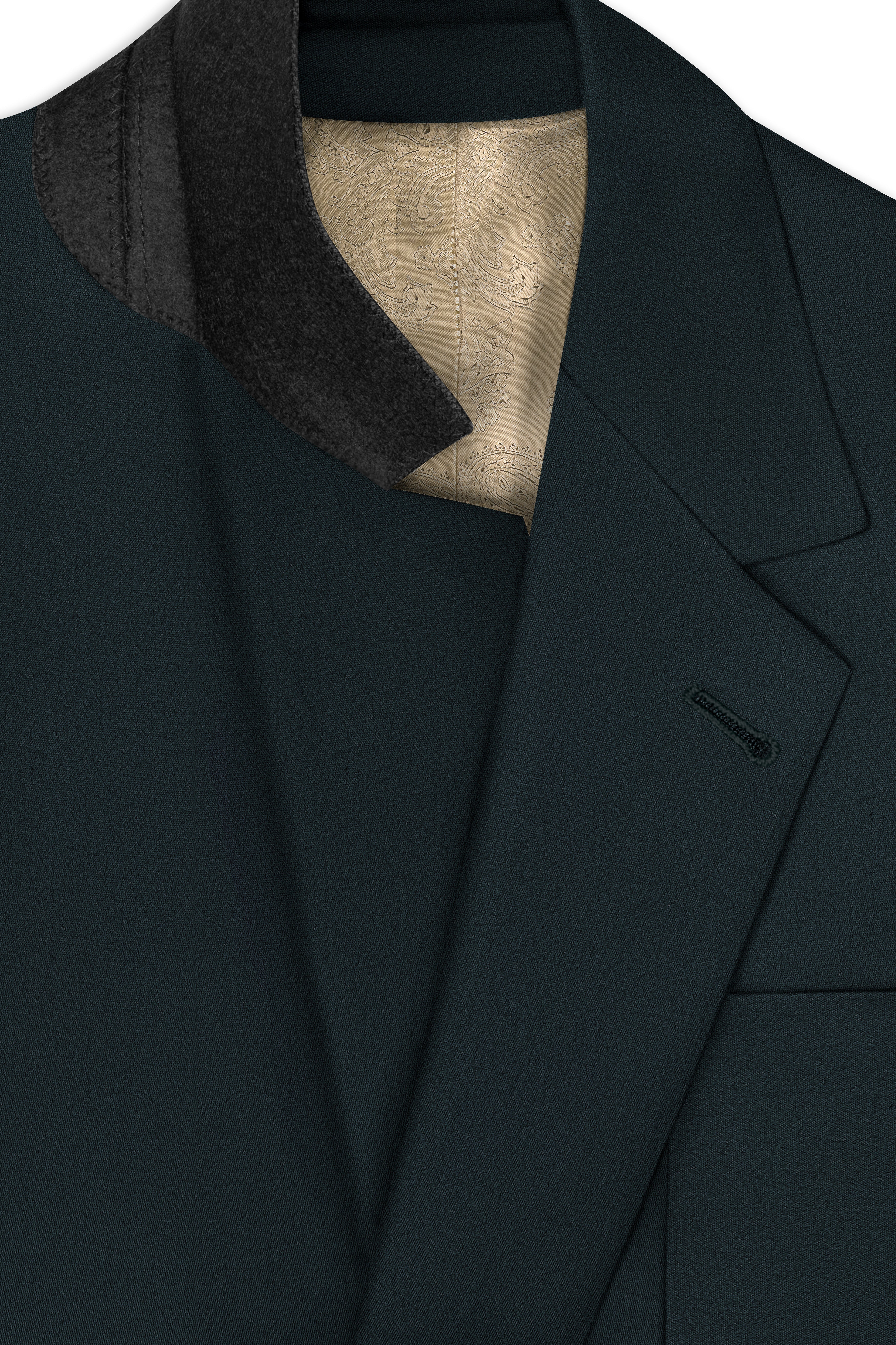 Virion-Aztec Green Premium Cotton Single Breasted Sports Suit