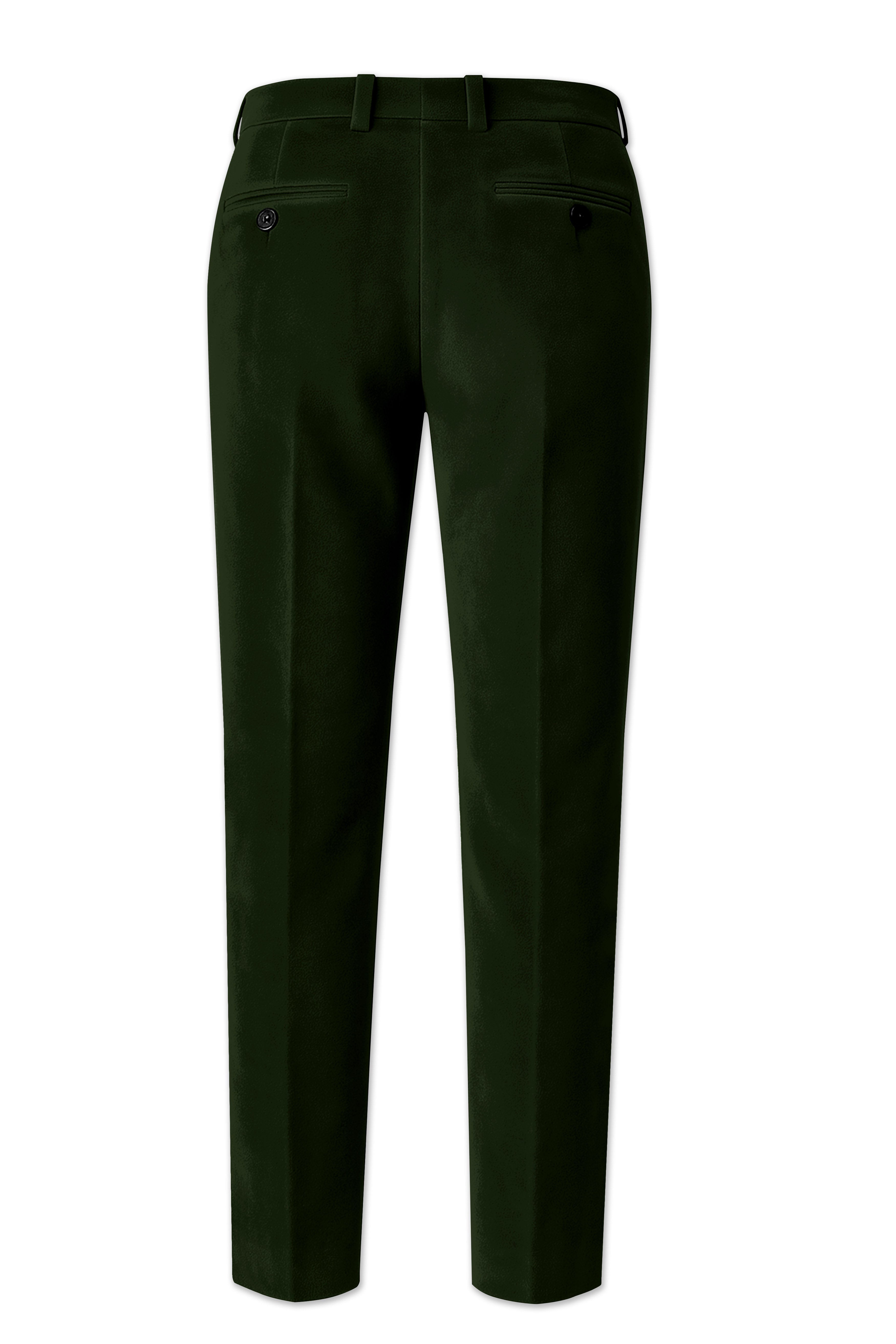 Velcadia-Acadia Green Velvet Peak Lapel Tuxedo Suit