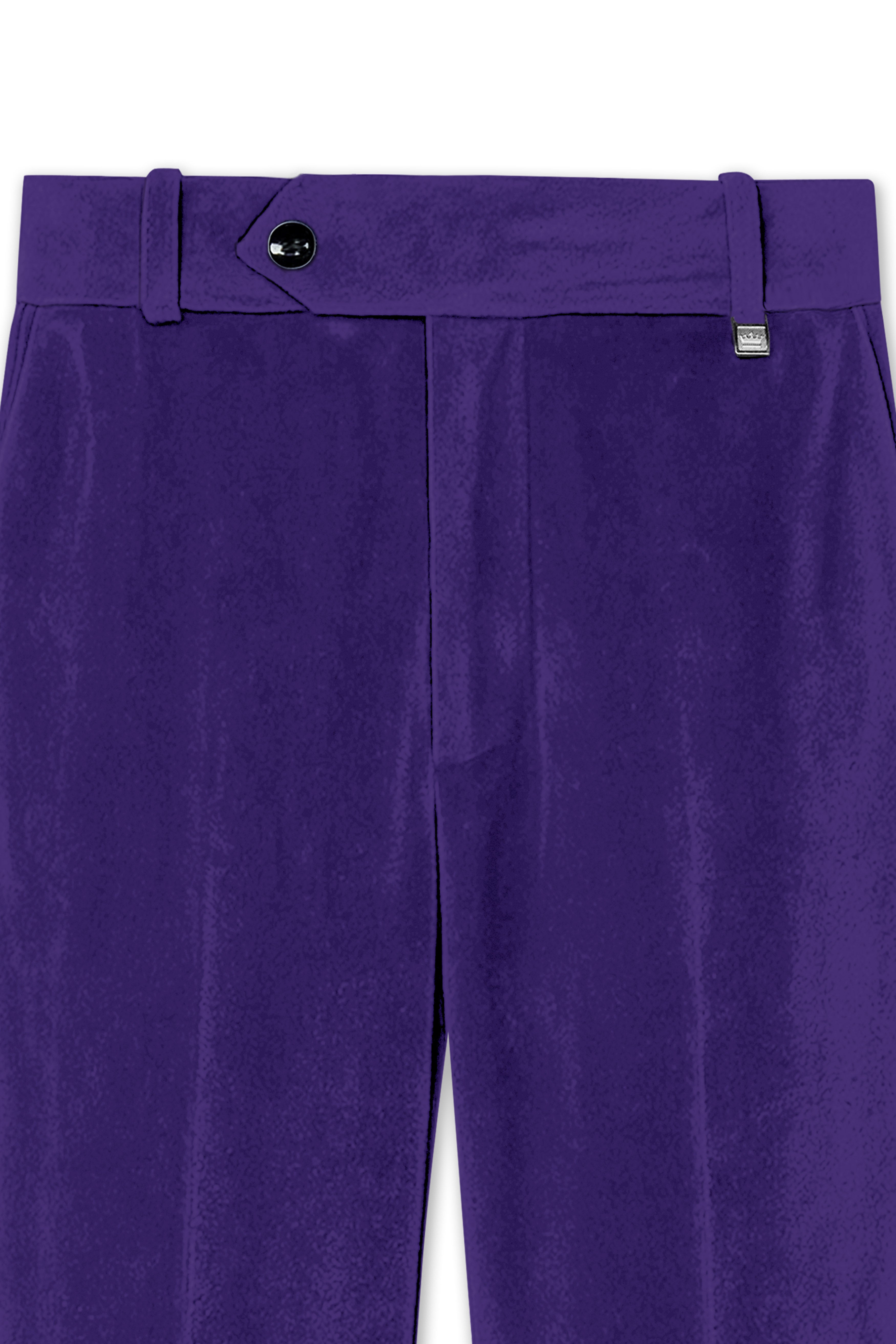 Velaris-Jacarta Purple Velvet Peak Lapel Tuxedo Suit