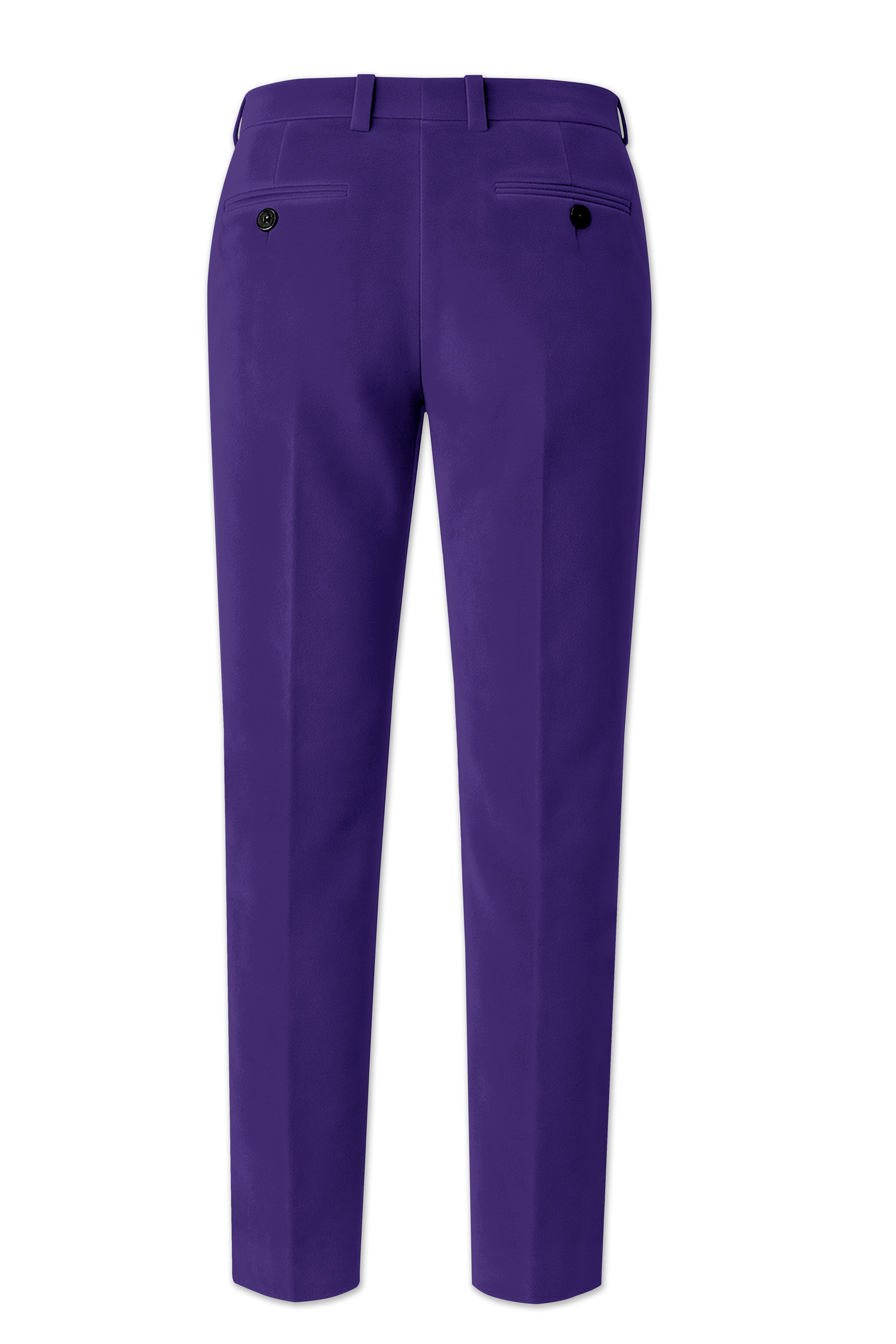Velaris-Jacarta Purple Velvet Peak Lapel Tuxedo Suit