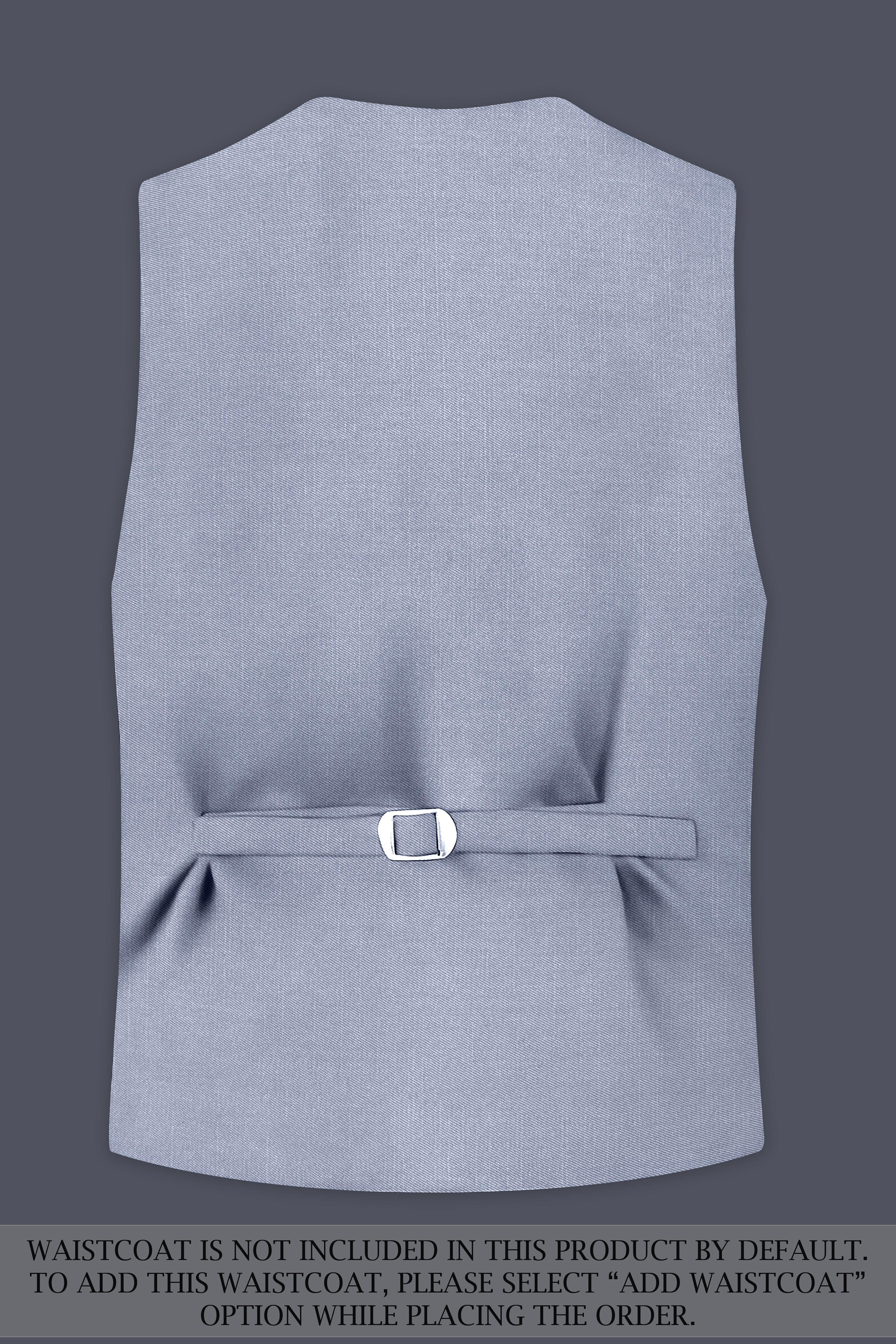 Mistivell-Mountain Mist Gray Wool Rich Double Breasted Stretchable traveler Suit