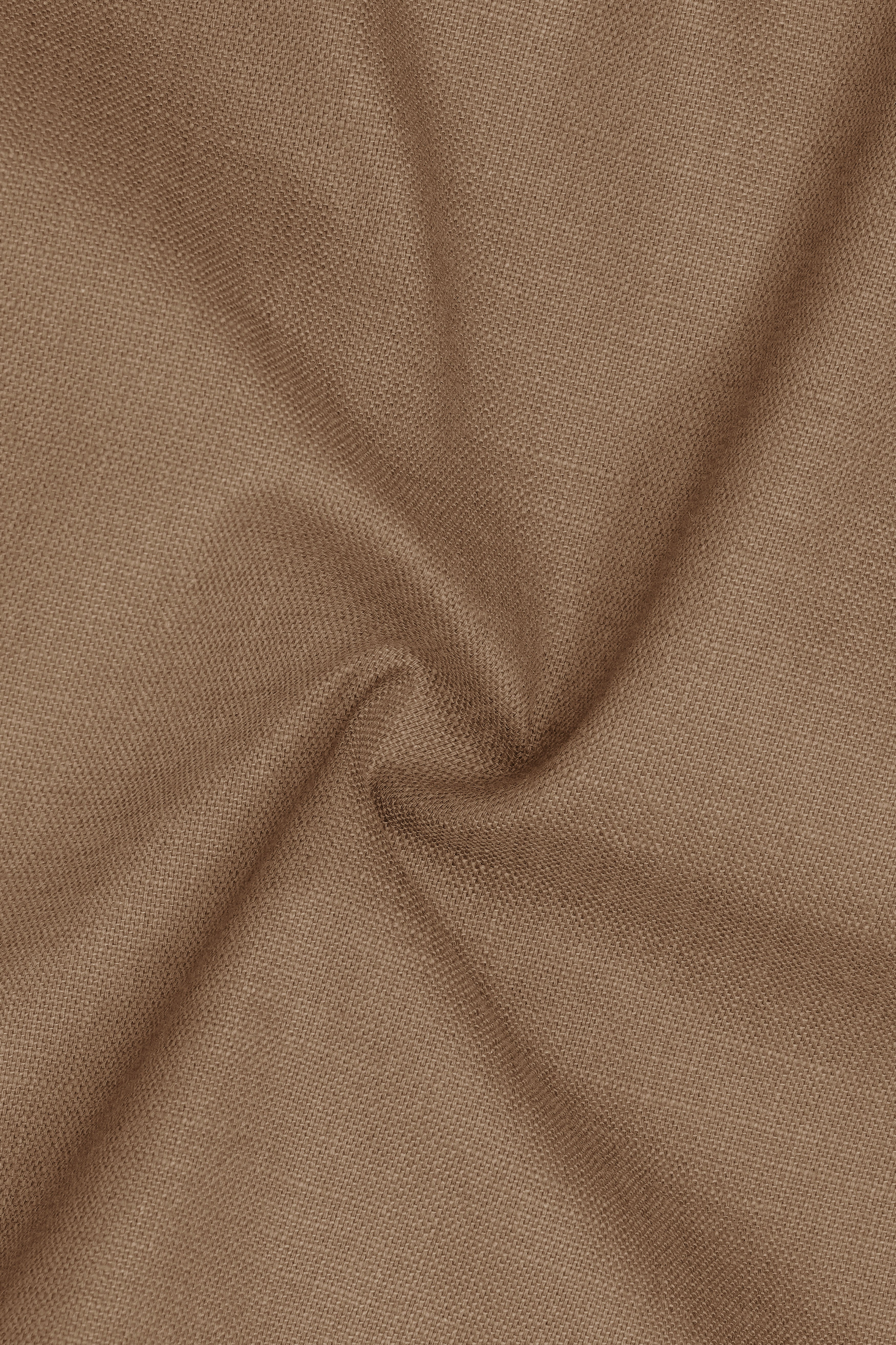 Cremont-Mocha Brown Luxurious Linen Single Breasted Stretchable traveler Suit