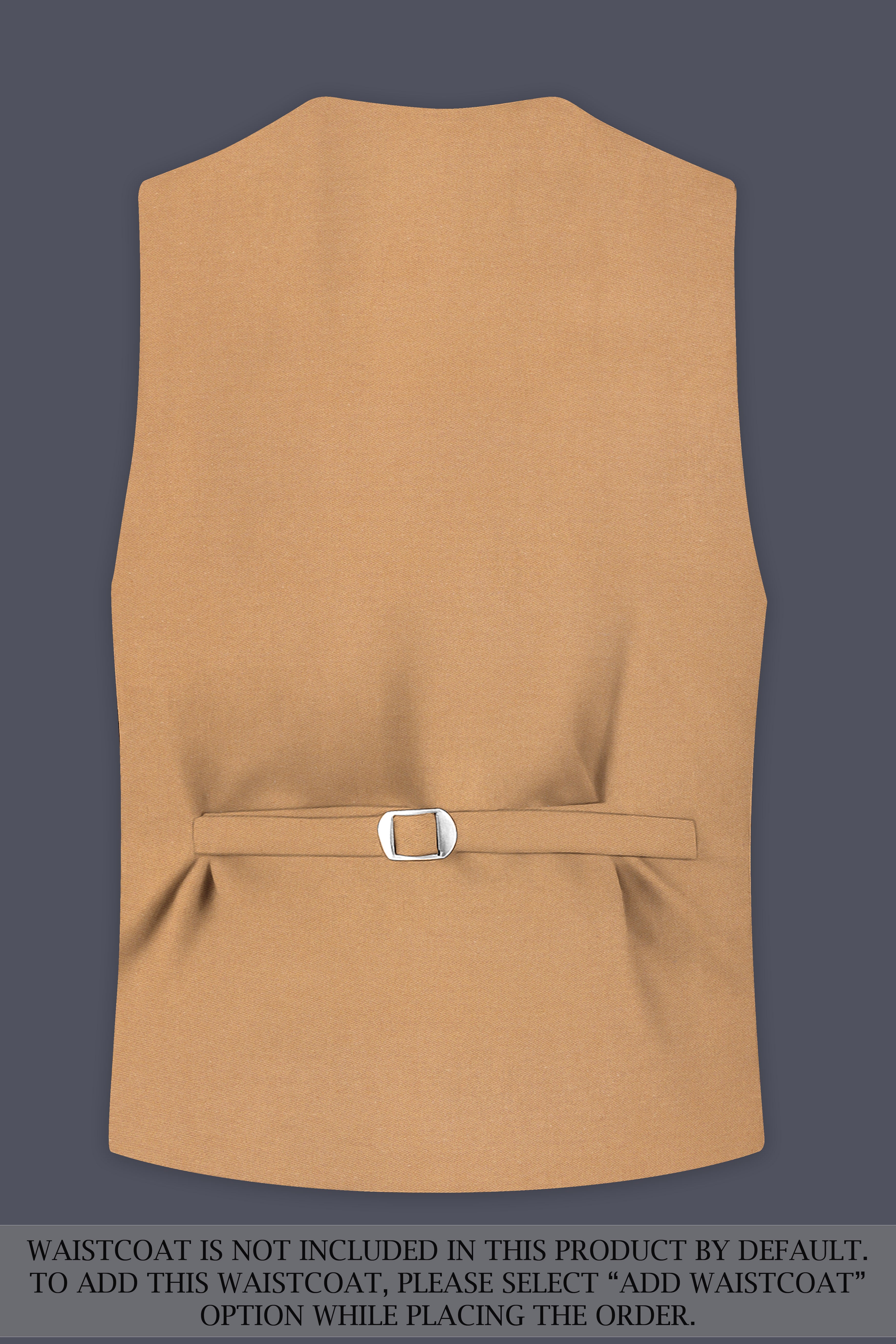 Arancio-Twine Orange Premium Cotton Single Breasted Suit