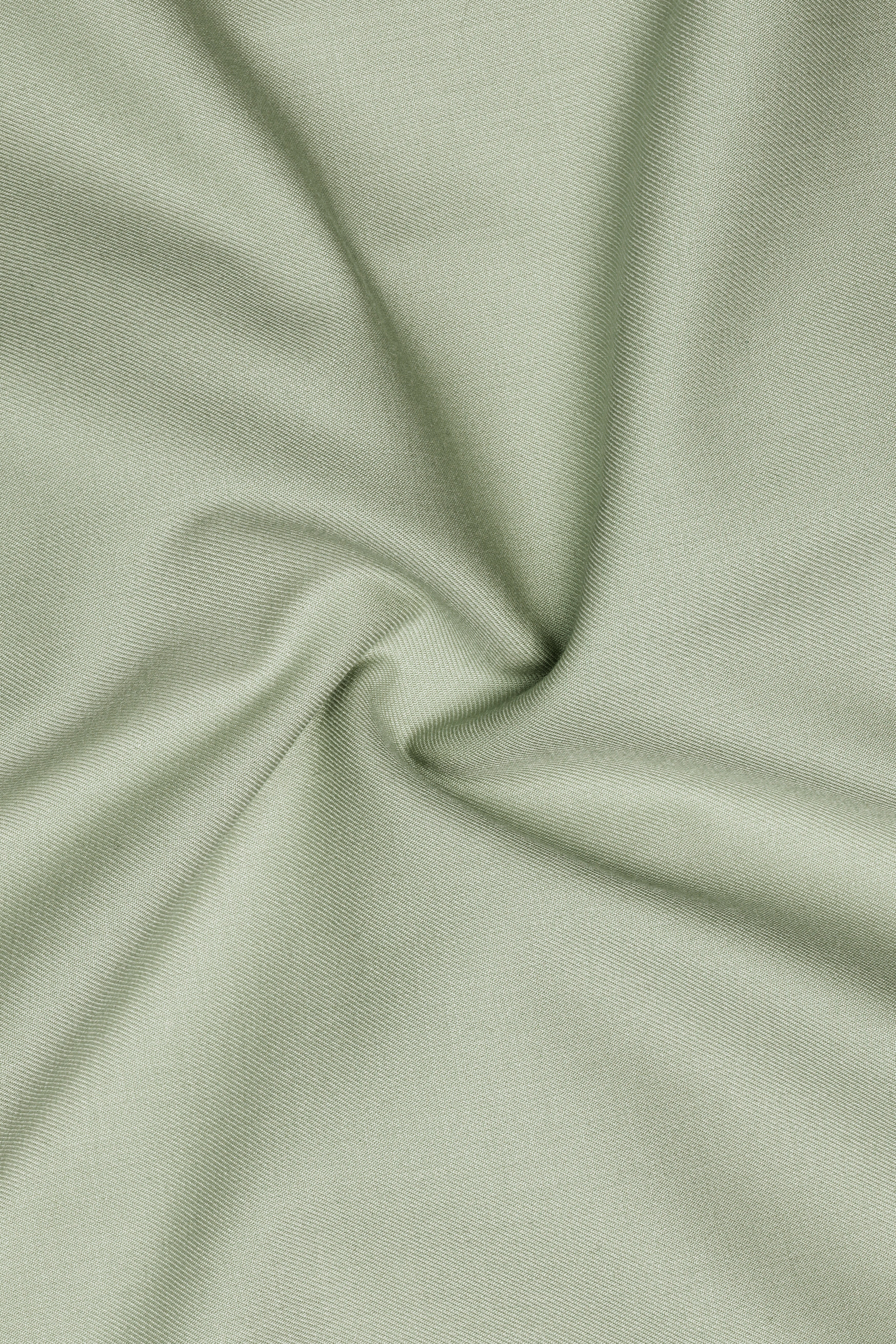 Virenza-Spring Green Wool Rich Single Breasted Slight Stretch Suit