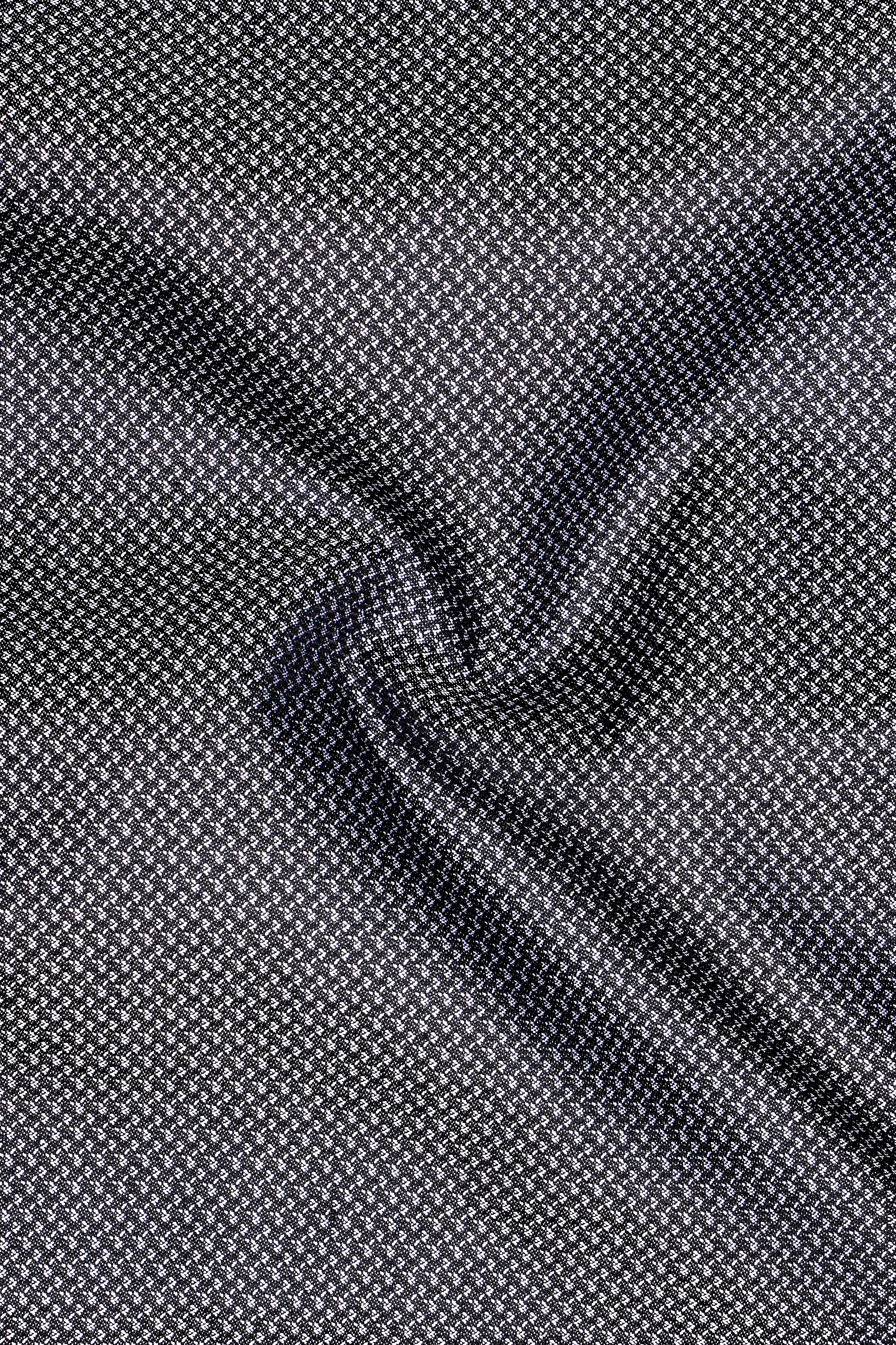 Cinerro-Dova Gray Textured Wool Rich Single Breasted Suit