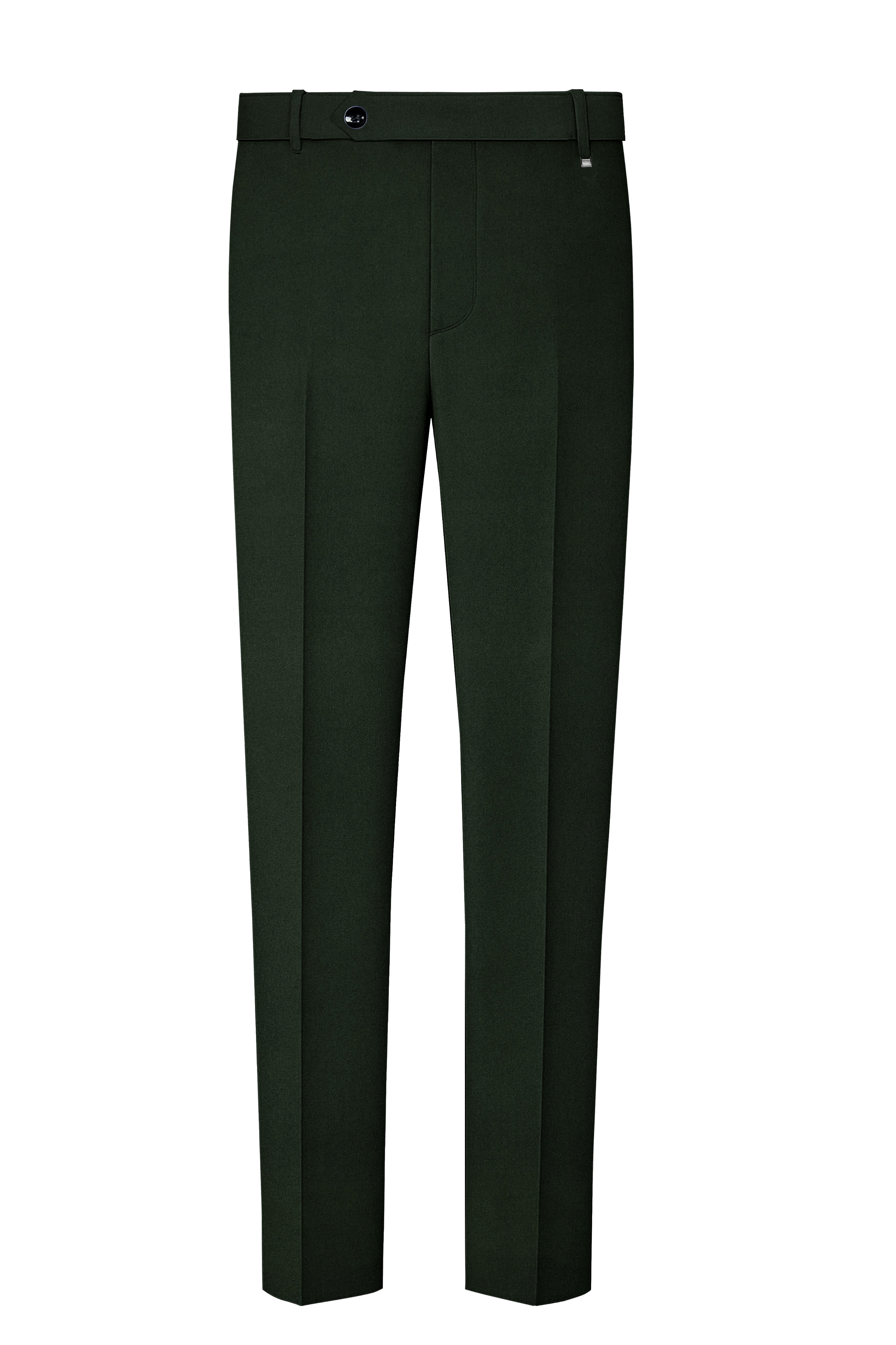 Juniper Green Subtle Sheen Double Breasted Suit