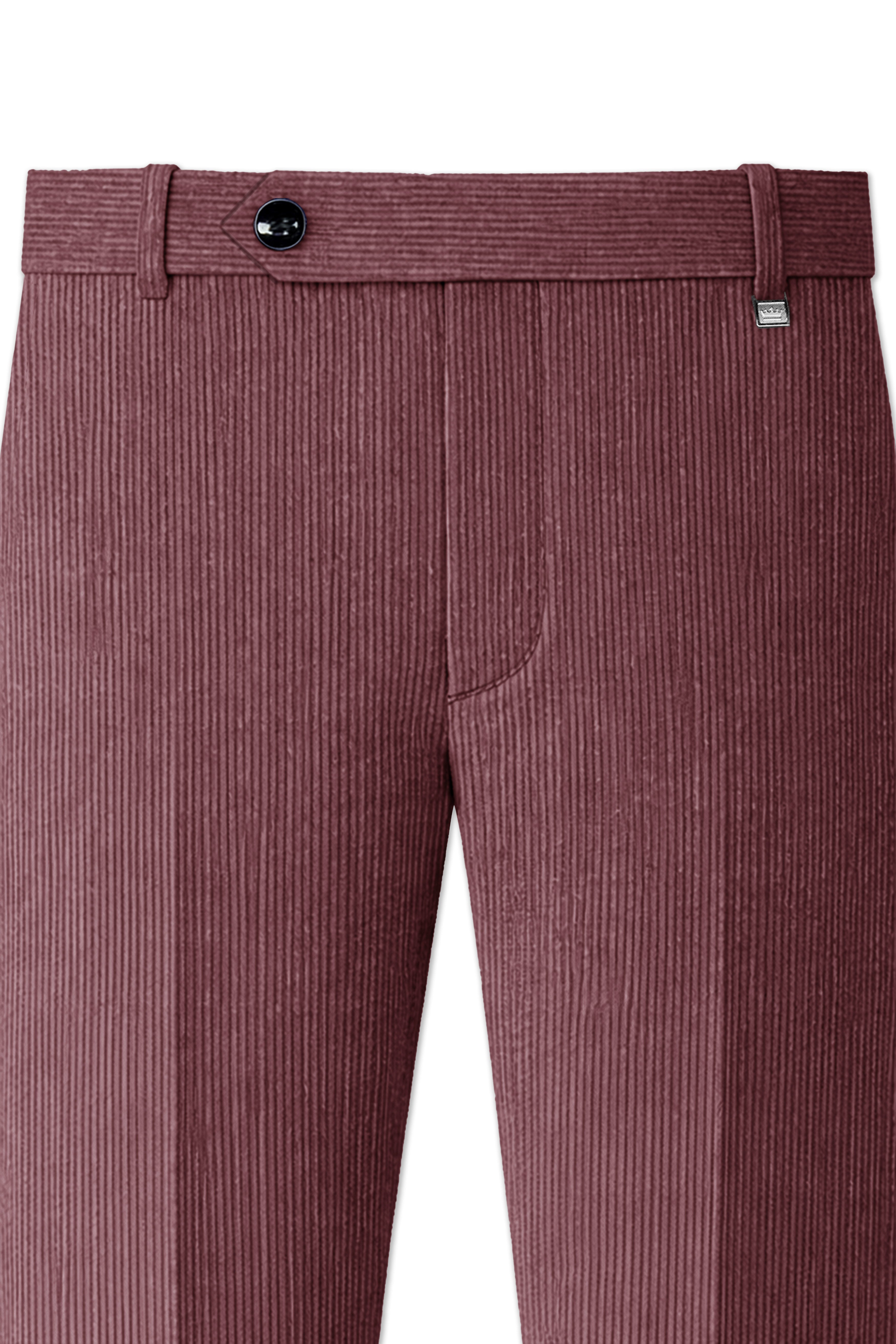 Tauzen-Rose Taupe Pink Corduroy Premium Single Breasted Sports Suit