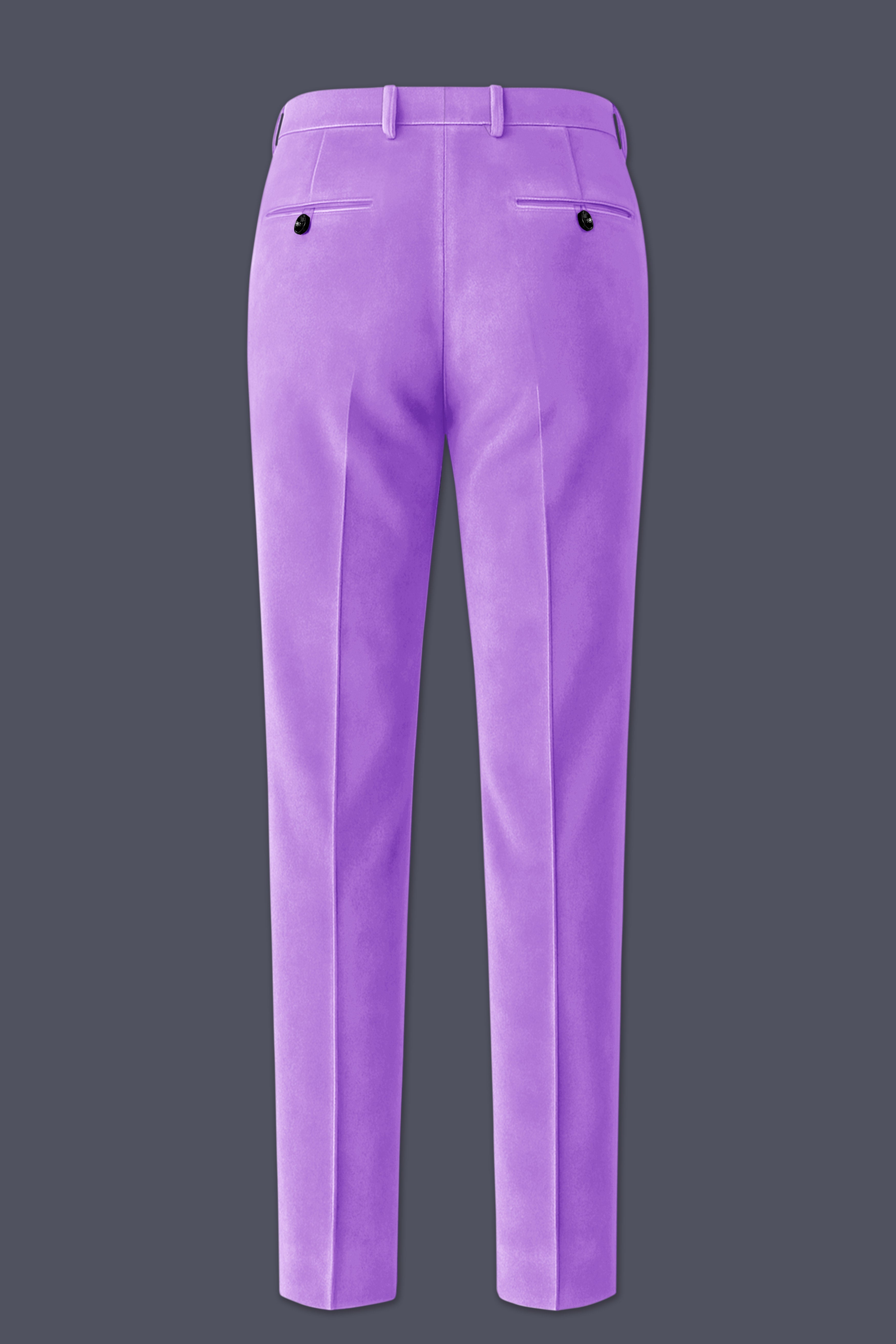 Orchid-Wisteria Purple Velvet Peak Lapel Tuxedo Suit