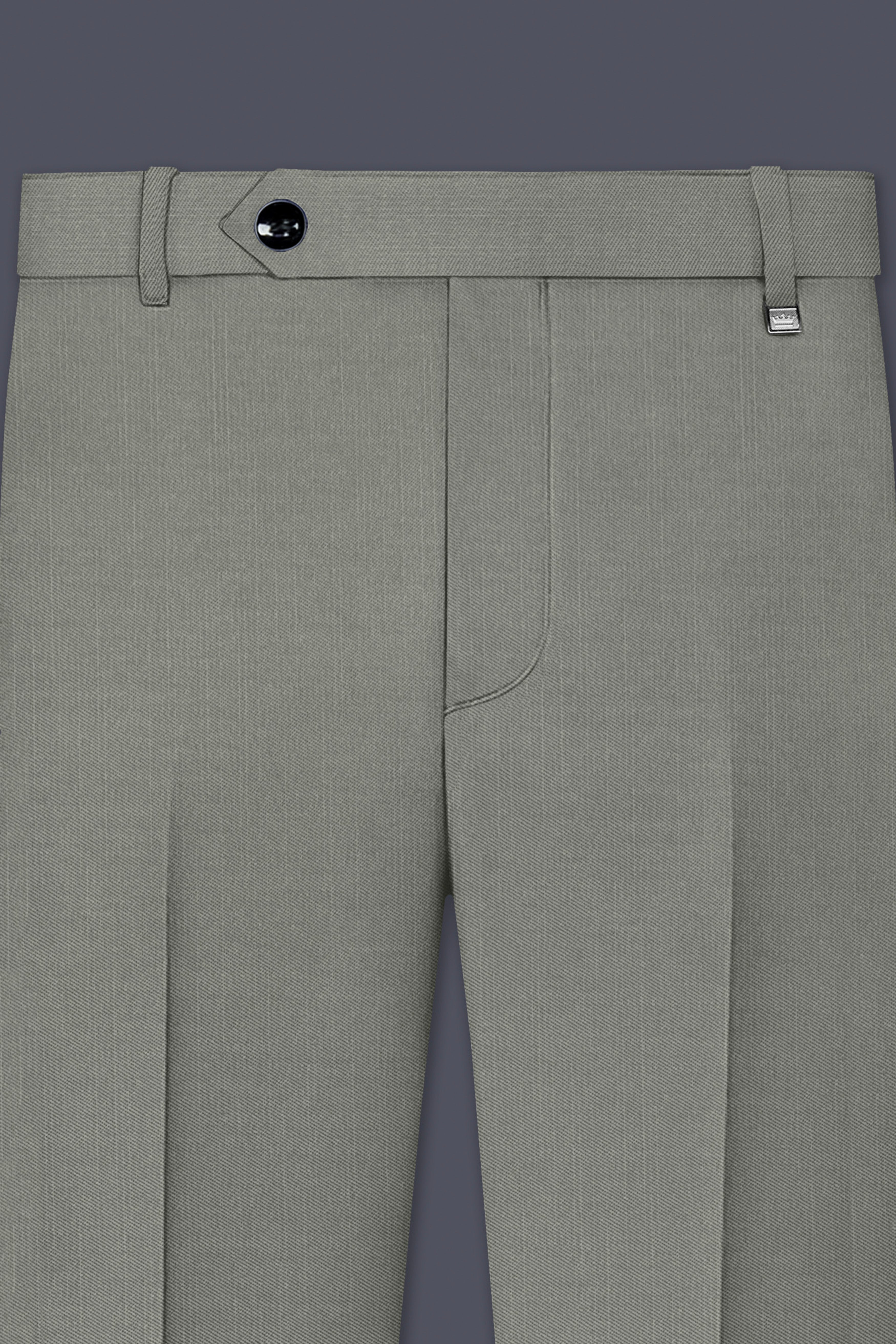 Verdure-Sage Green Wool Rich Double Breasted Slight Stretch Suits