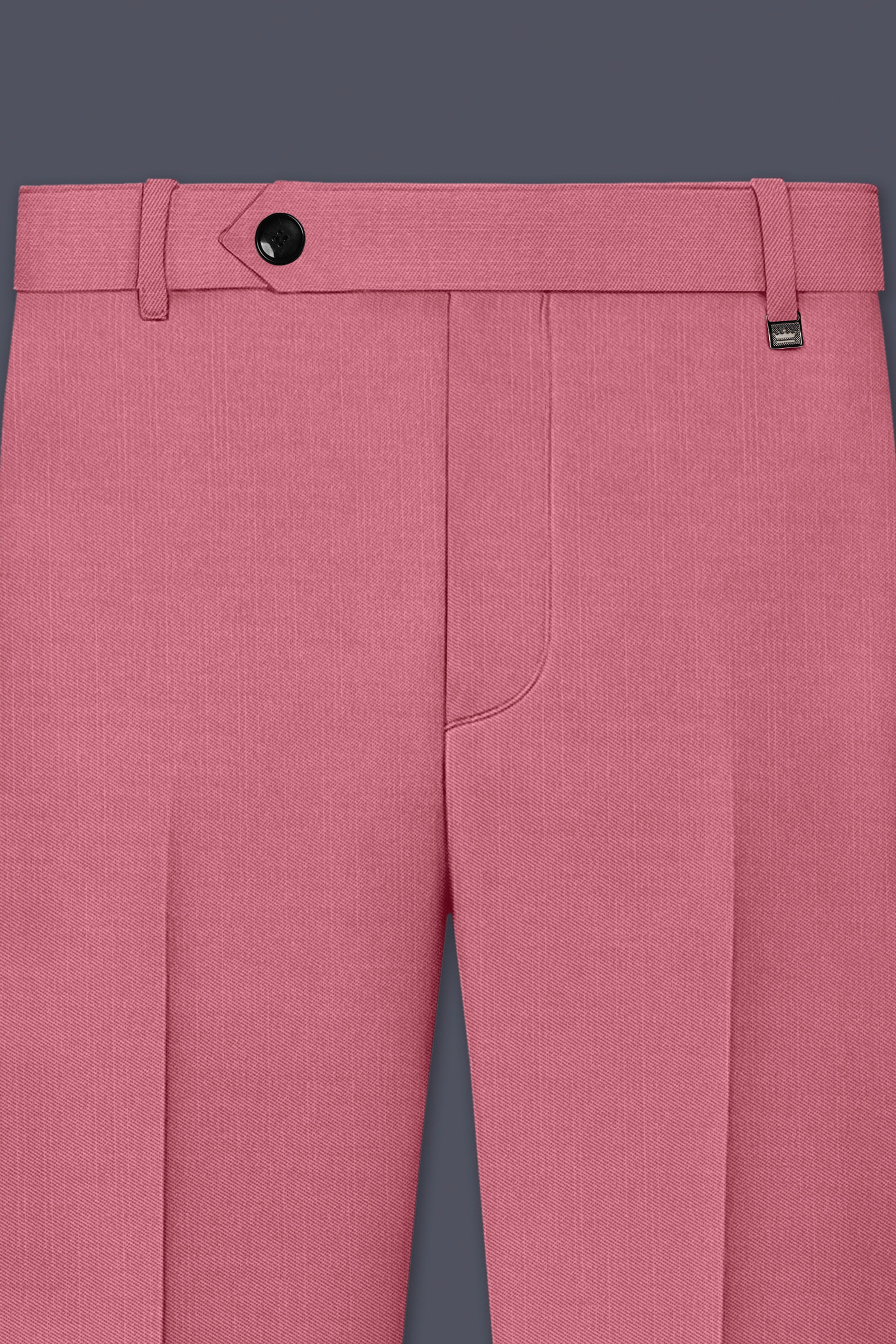 Soleil-Peach Wool Rich Slight Stretch Double Breasted Suit